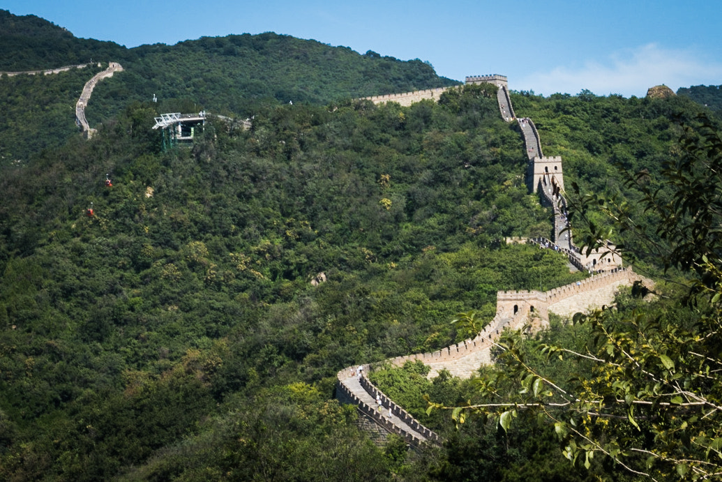 AF Zoom-Nikkor 35-70mm f/2.8 sample photo. Great wall photography
