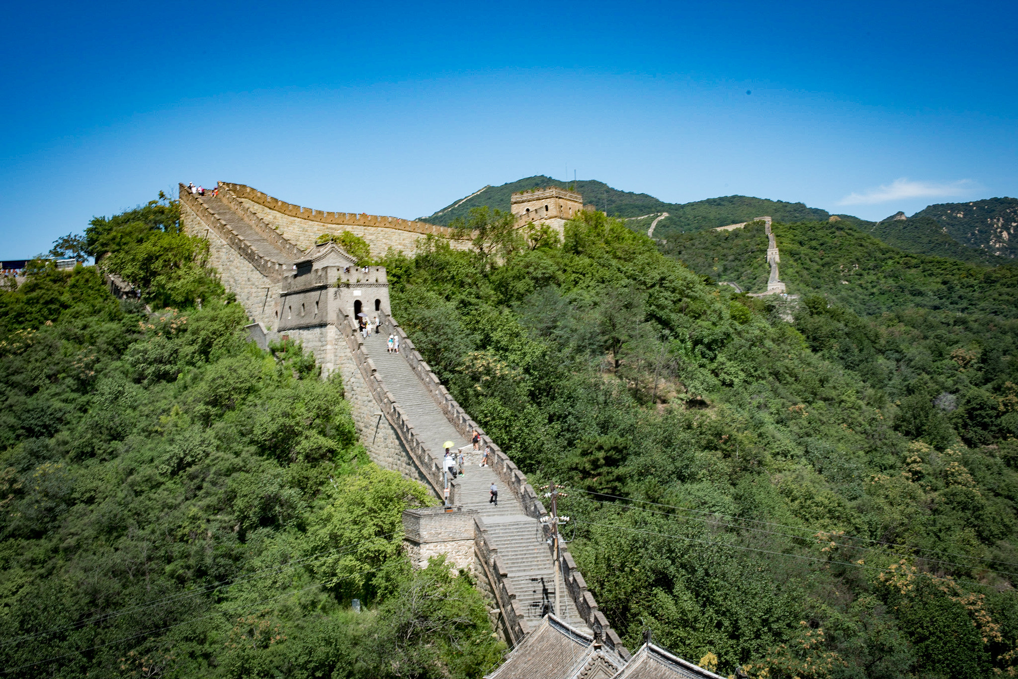 Nikon D810 + AF Zoom-Nikkor 35-70mm f/2.8 sample photo. Great wall photography