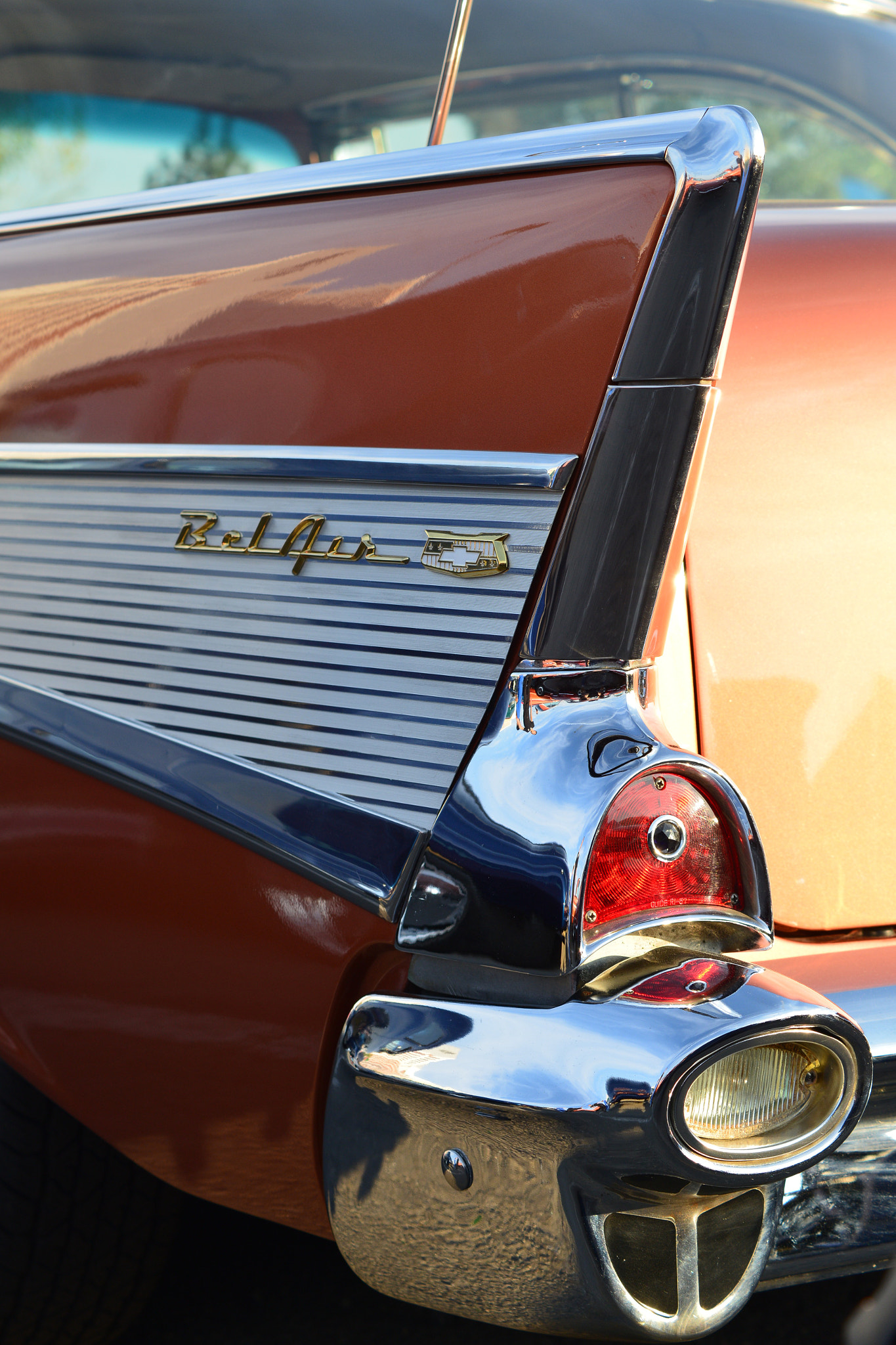 Nikon AF Nikkor 70-300mm F4-5.6G sample photo. Chevy belair hot august nights photography