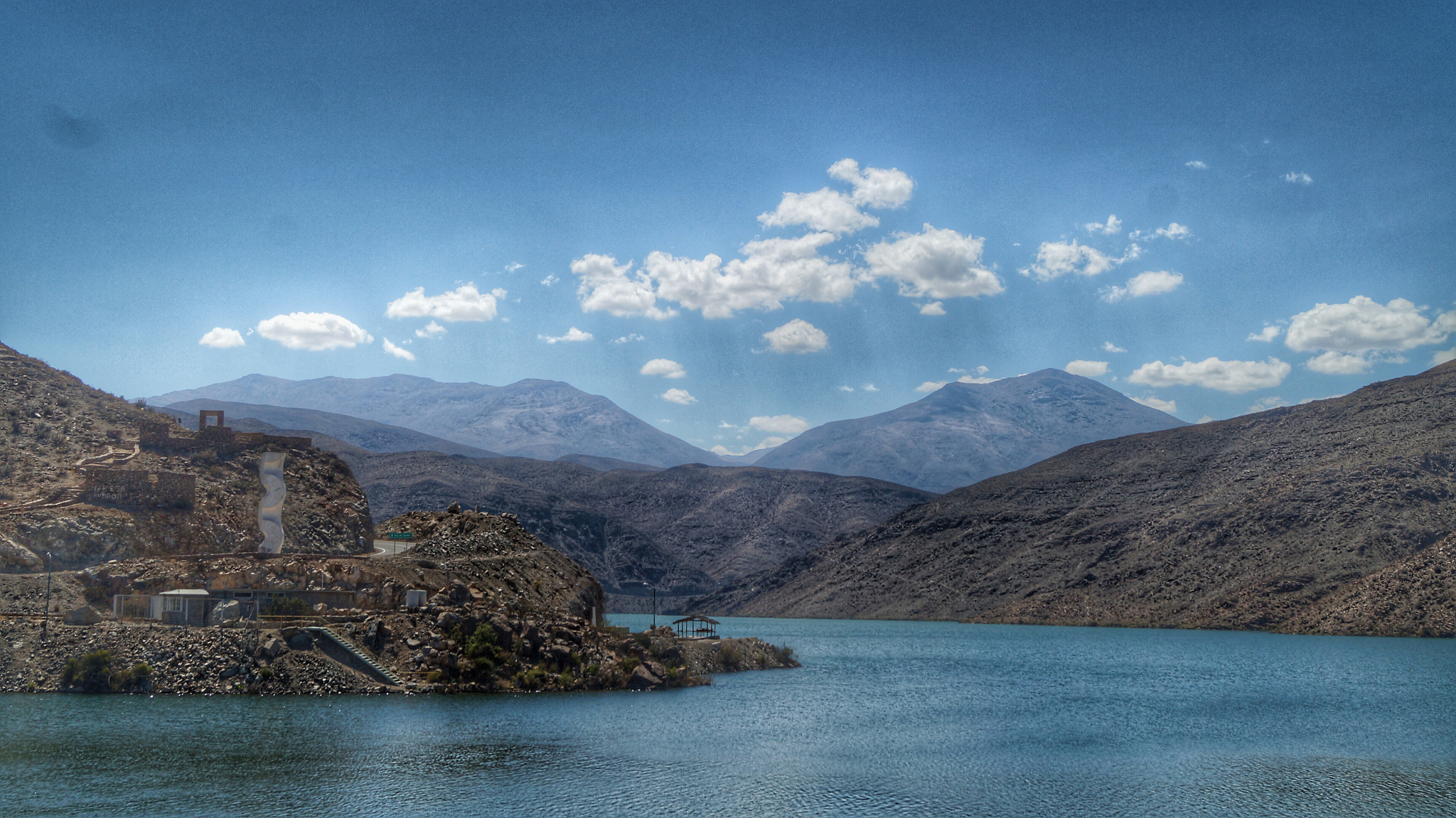 Sony DT 18-55mm F3.5-5.6 SAM II sample photo. Santa juana dam in the atacama valley chile photography