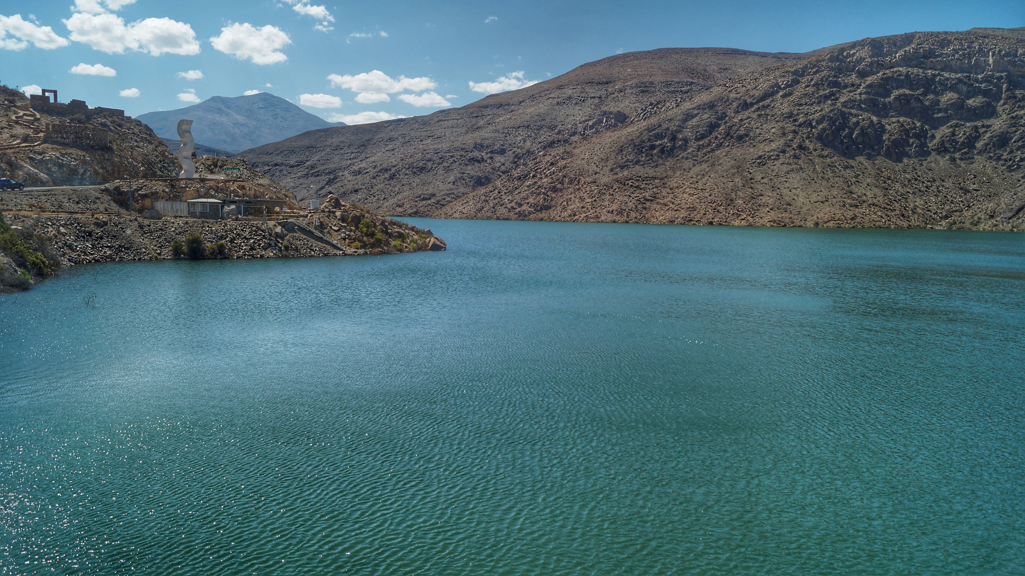 Sony DT 18-55mm F3.5-5.6 SAM II sample photo. Santa juana dam in the atacama valley chile photography