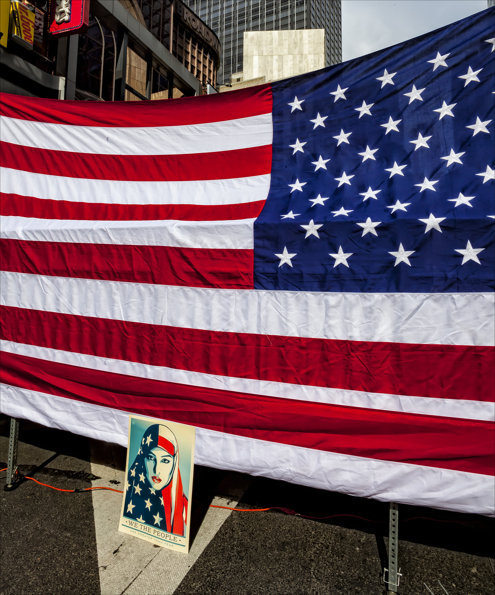 Canon EOS 5D Mark II sample photo. Muslim rally nyc 2_19_17 photography