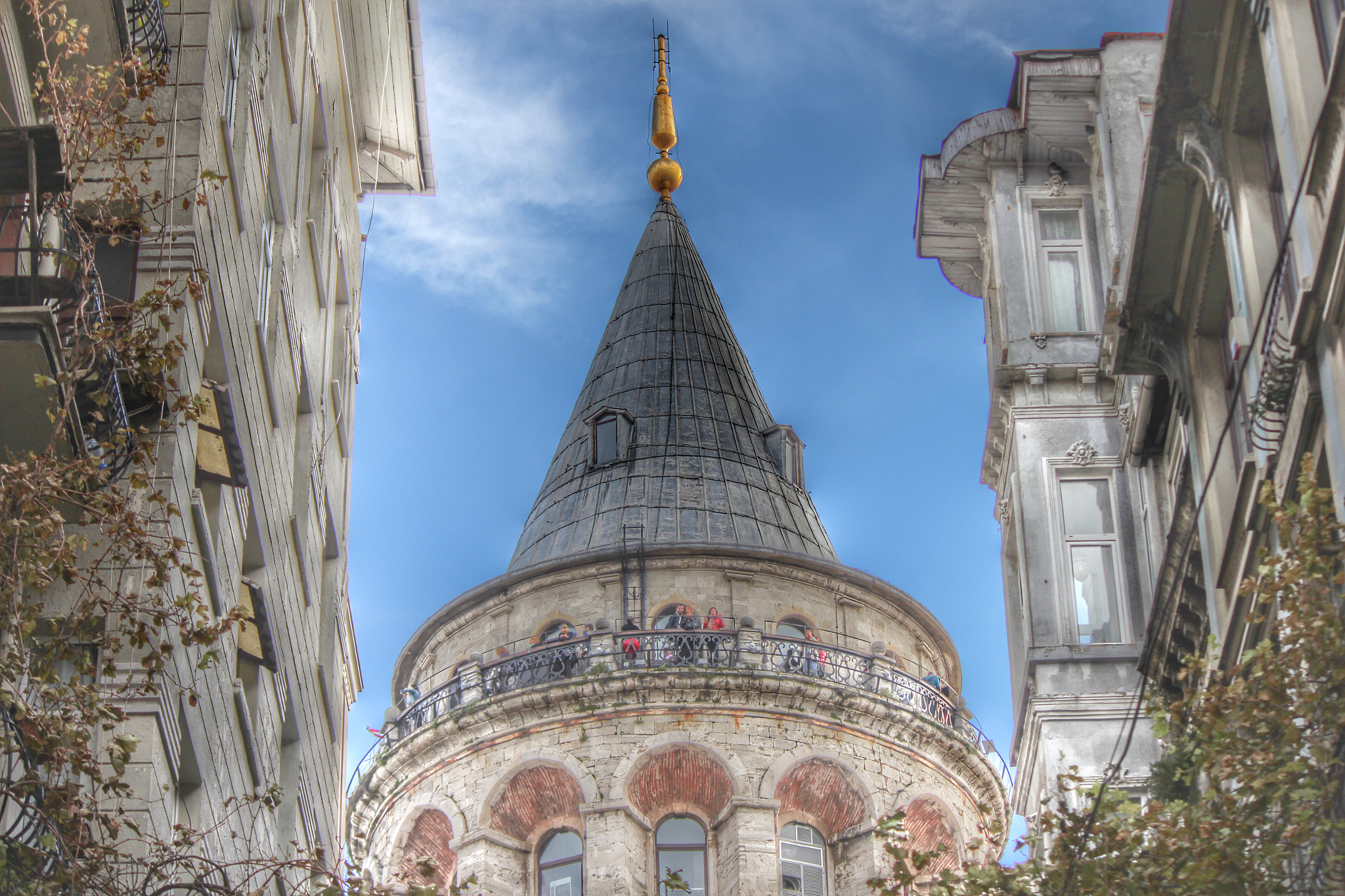 Canon EF-S 55-250mm F4-5.6 IS II sample photo. Galata tower in istanbul, turkey photography