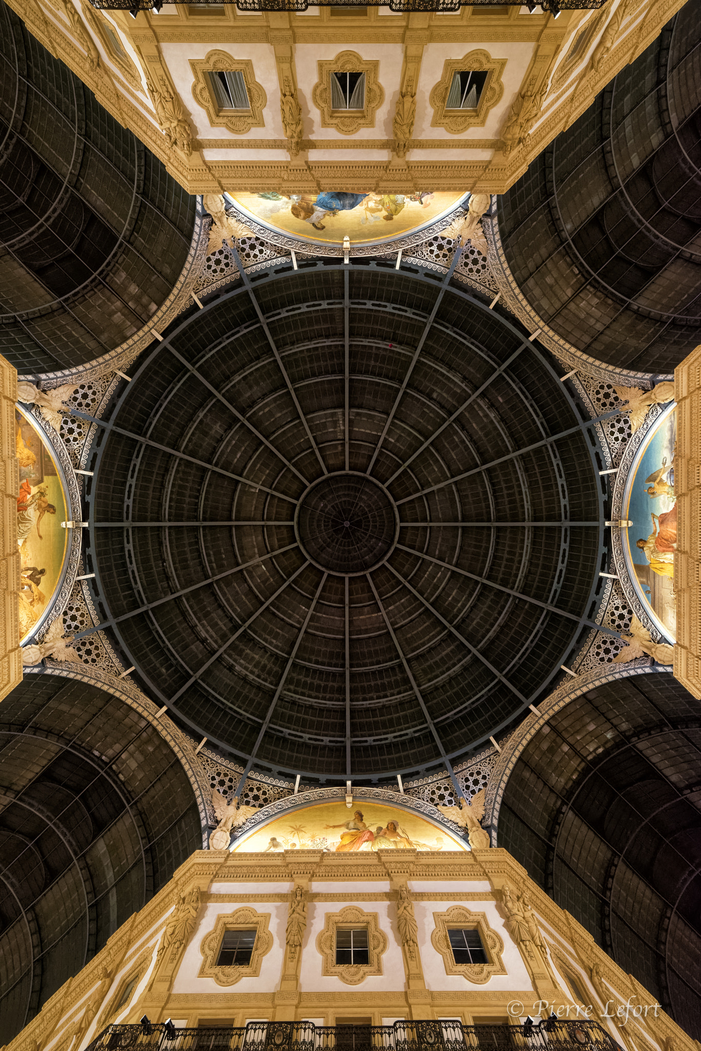 Samyang 14mm F2.8 ED AS IF UMC sample photo. Coupole galerie v emanuele photography