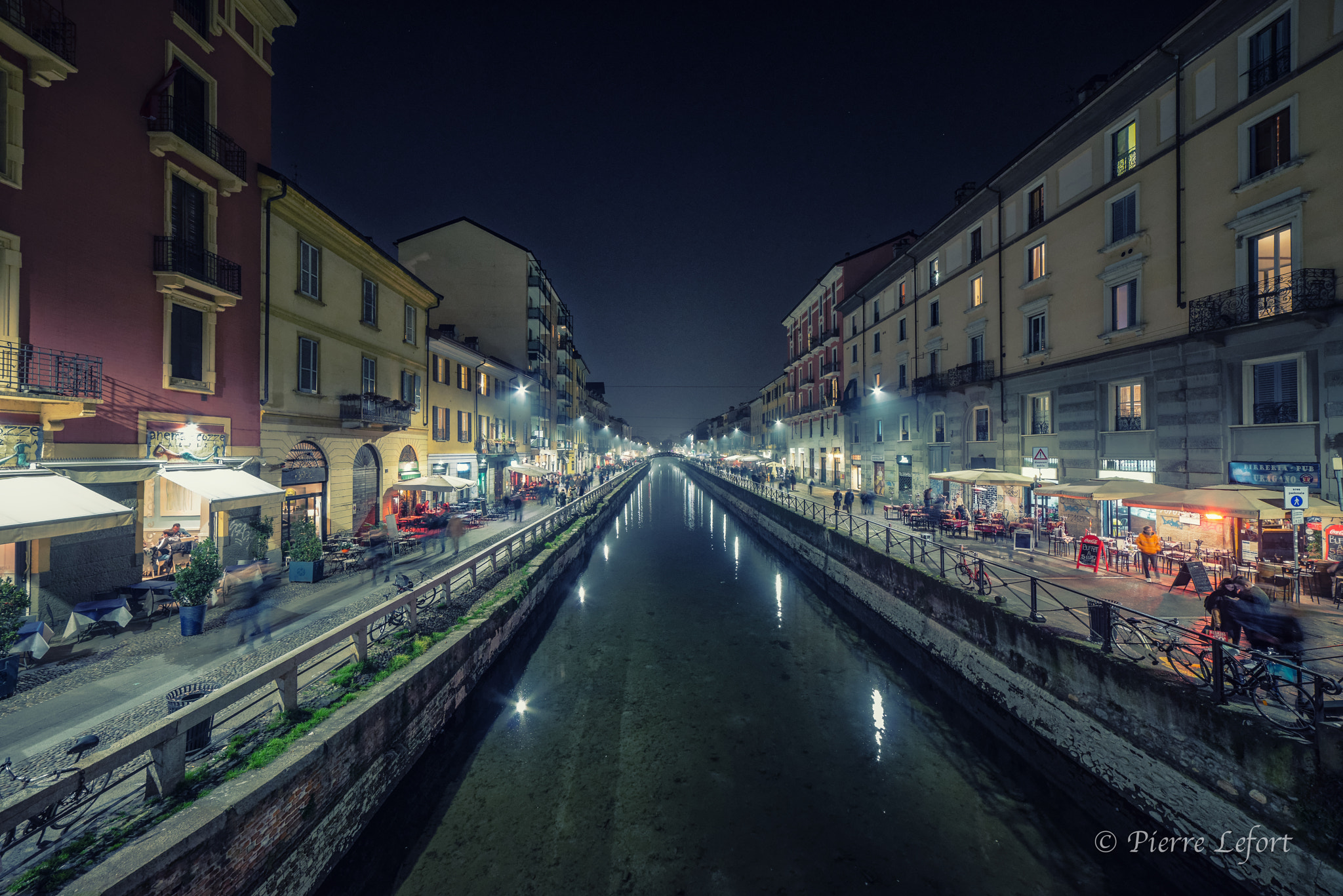Samyang 14mm F2.8 ED AS IF UMC sample photo. Navigli by night photography