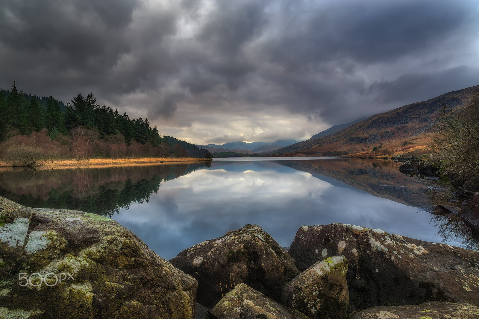 Sony a6000 sample photo. Llynnau mymbyr reflections photography