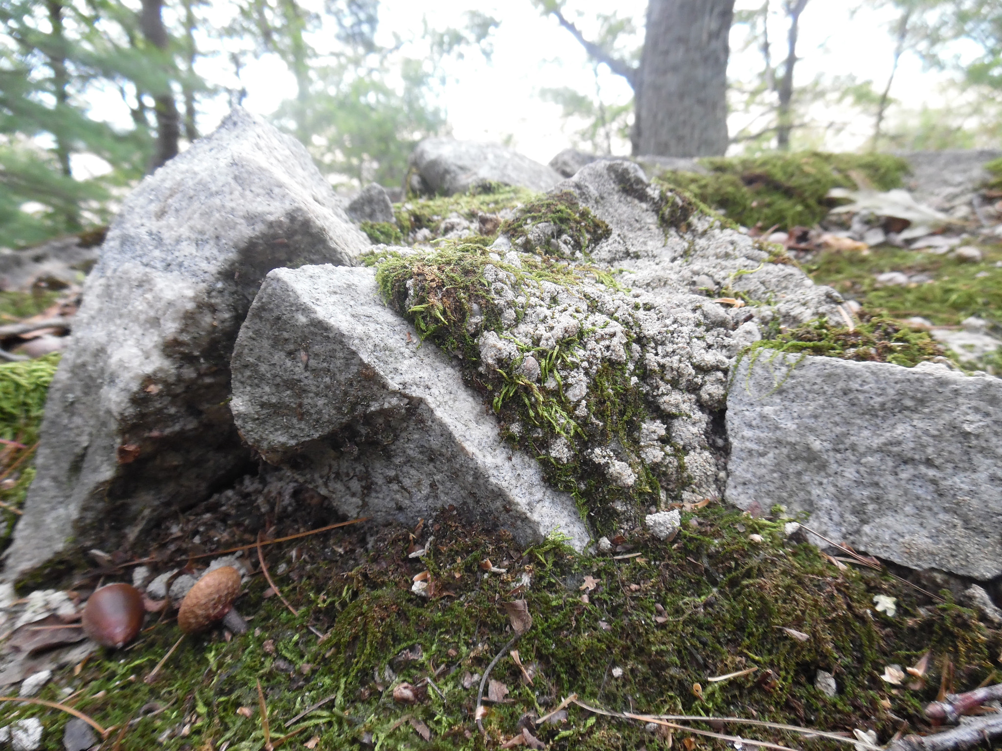 Samsung WB35F/WB36F/WB37F sample photo. Broken concrete photography