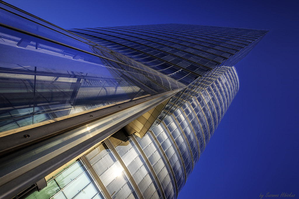 Nikon AF-S Nikkor 14-24mm F2.8G ED sample photo. Vienna - uniqua tower photography