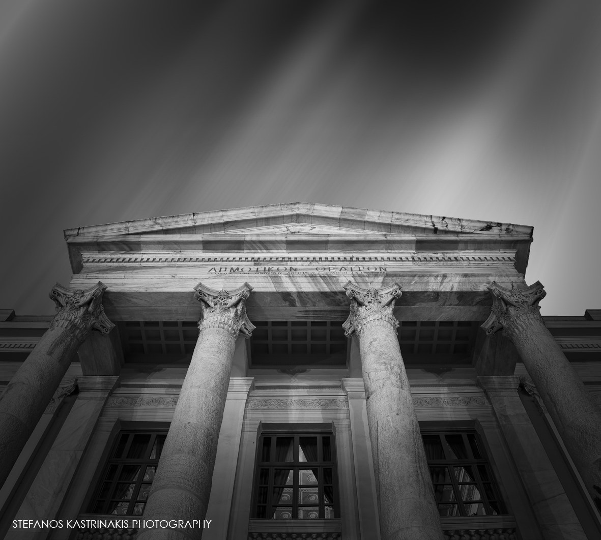 Nikon D810 sample photo. Municipal theatre of piraeus. photography