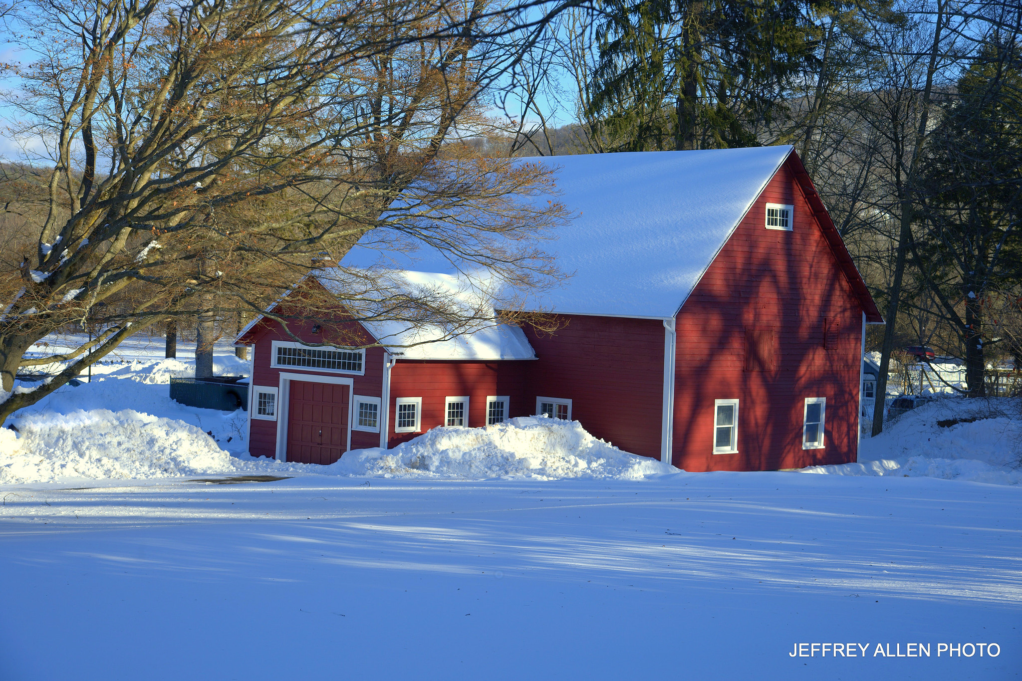Nikon AF-S Nikkor 24-120mm F4G ED VR sample photo. New england winter photography