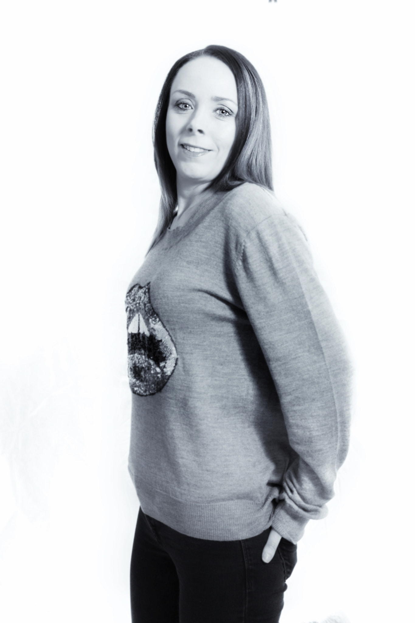 Sigma 24-70mm F2.8 EX DG HSM sample photo. Joanne, mono. photography