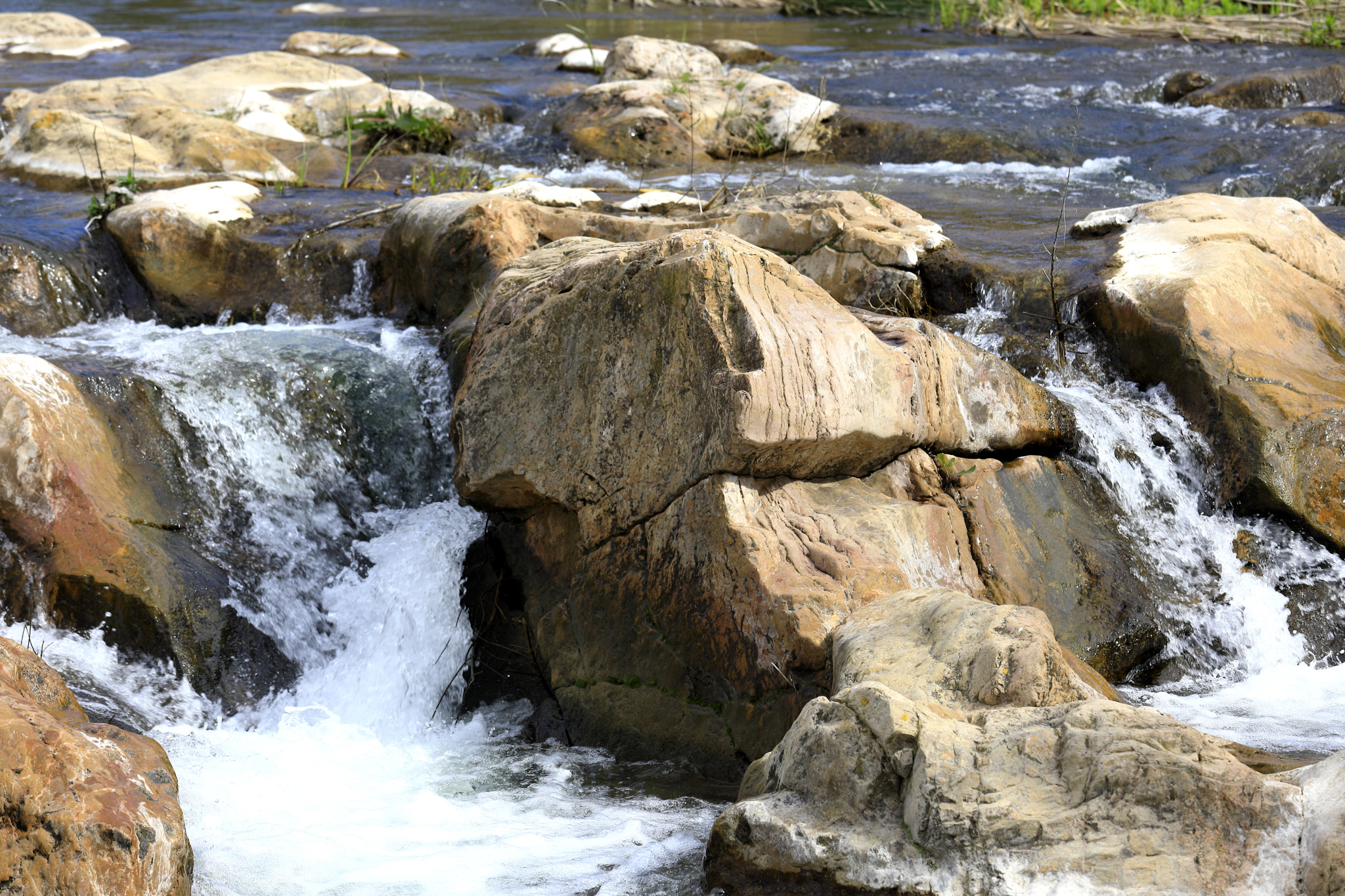 Canon EF 70-200mm F4L IS USM sample photo. Waterfall photography