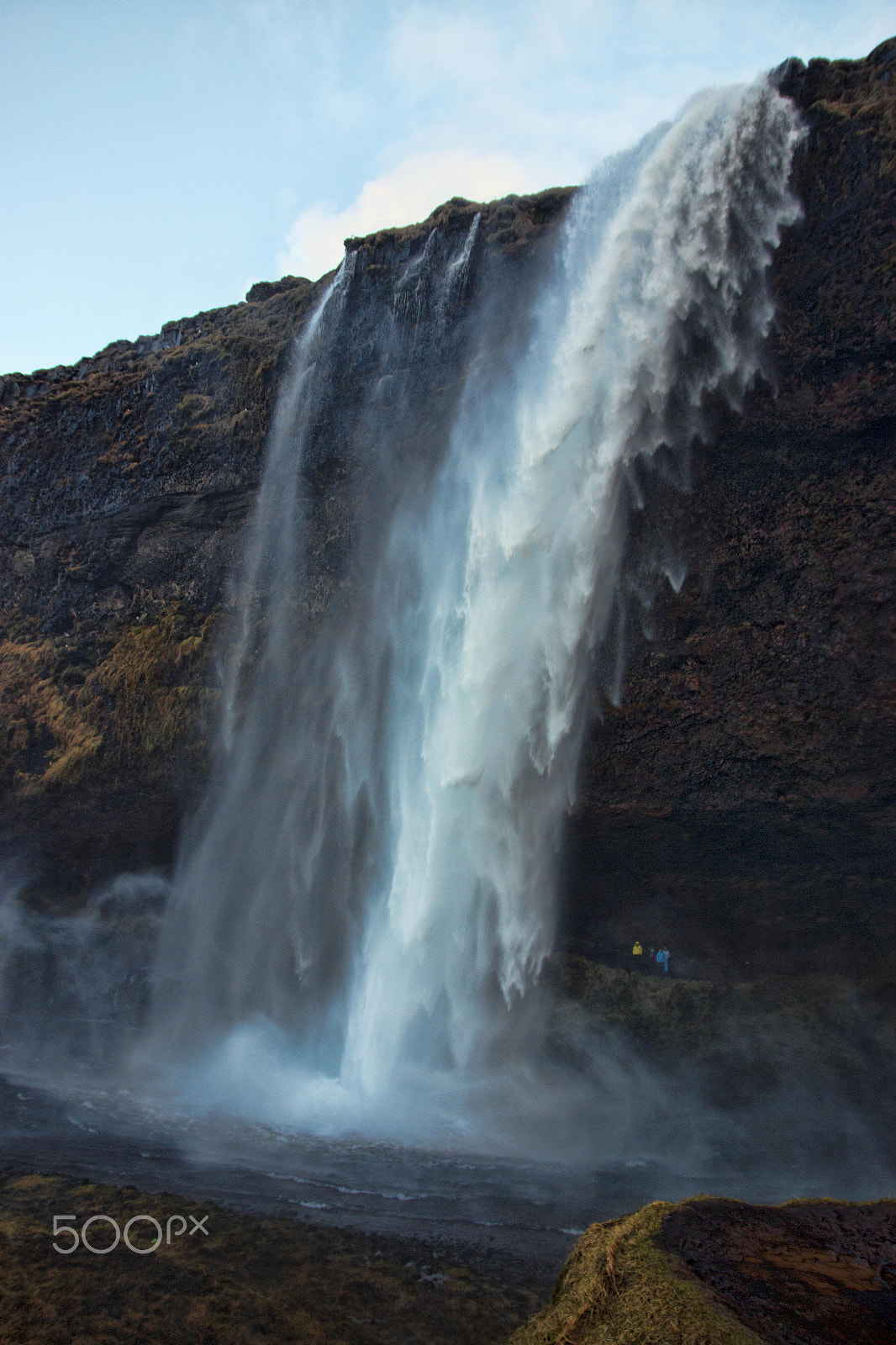 Canon EOS 70D + Sigma 17-70mm F2.8-4 DC Macro OS HSM sample photo. Seljalandsfoss photography