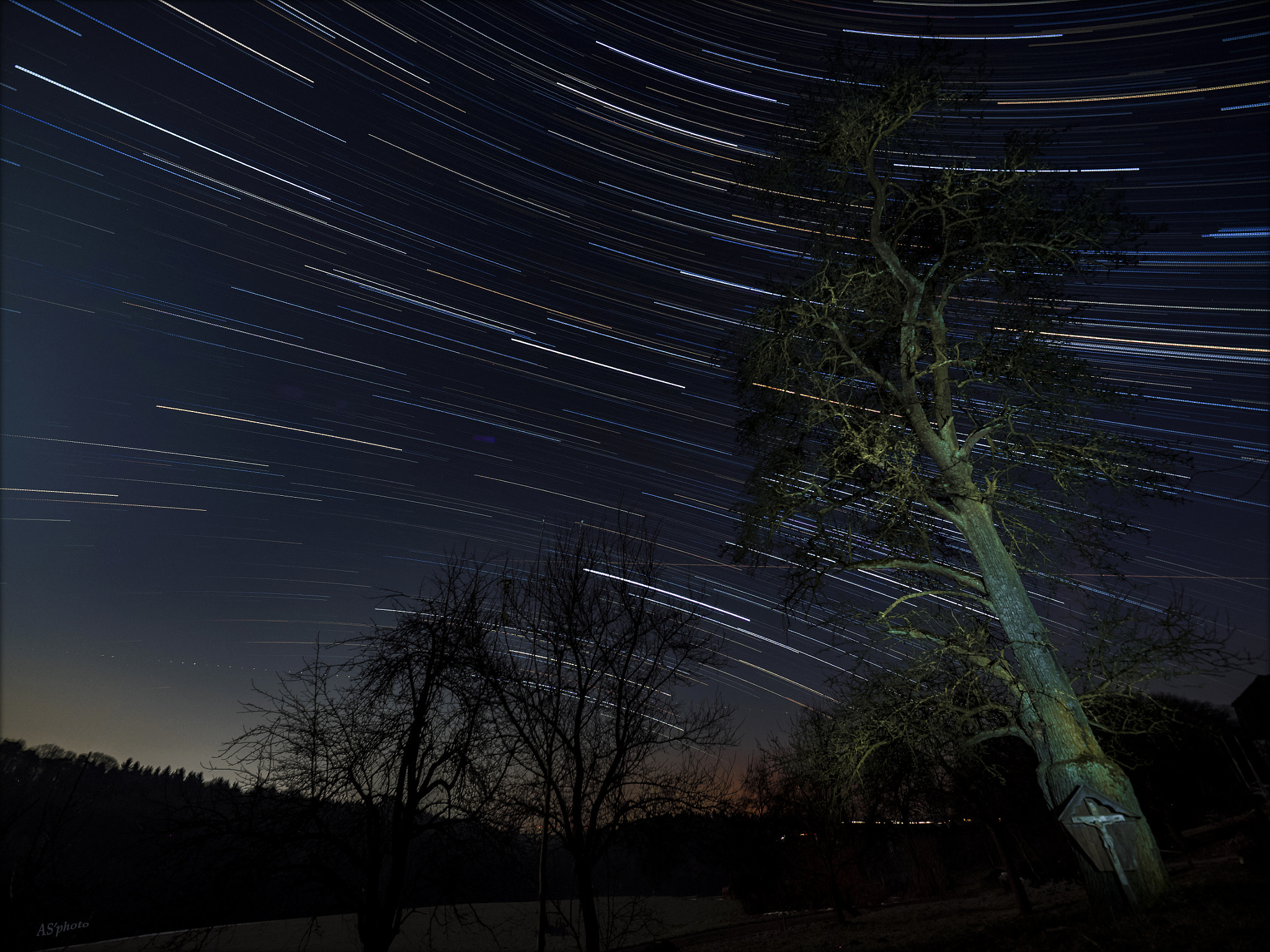 Olympus OM-D E-M1 + OLYMPUS  7-14mm Lens sample photo. My first star trails photography