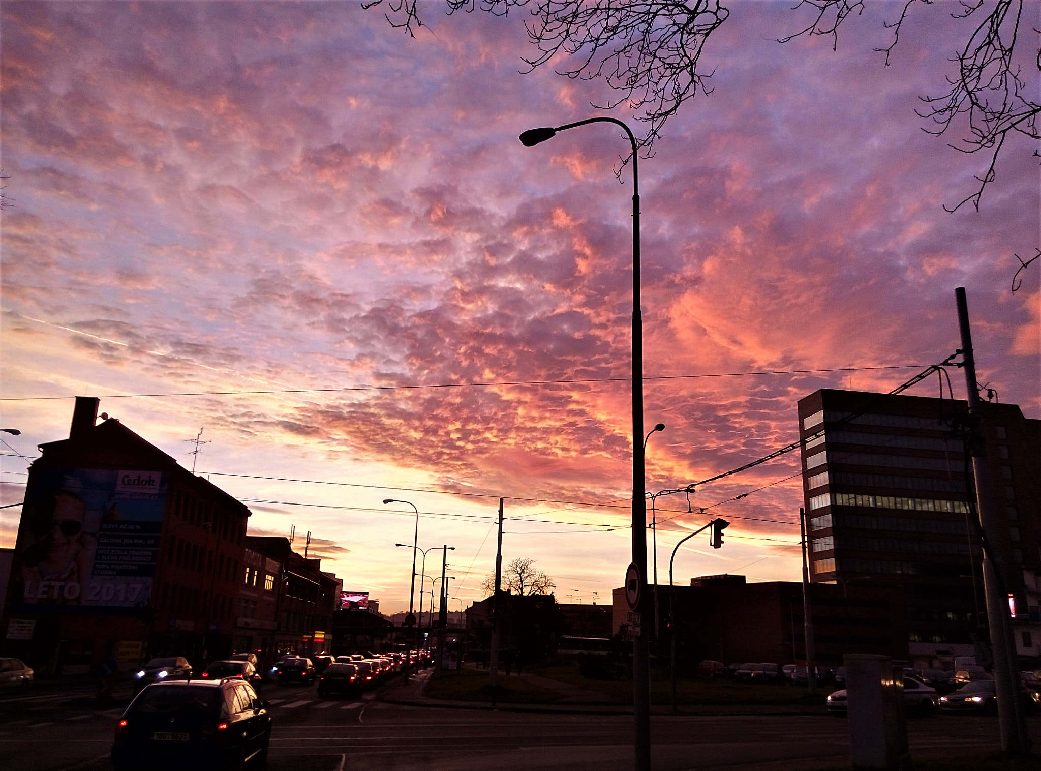 Meizu m2 sample photo. Sunset in the town photography