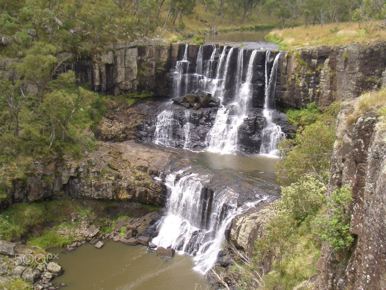 CASIO EX-Z55 sample photo. Byron waterfall photography