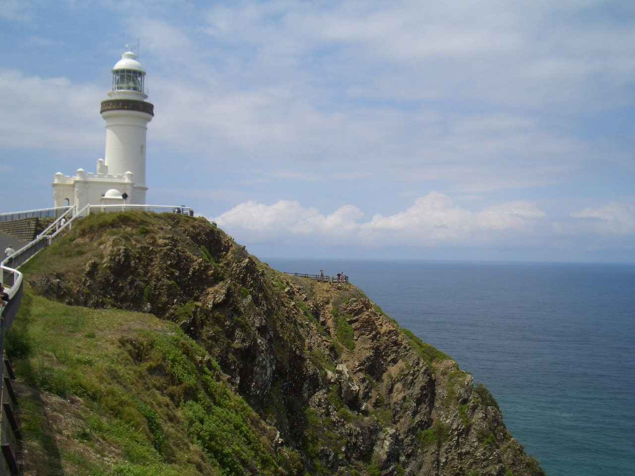 CASIO EX-Z55 sample photo. Byron lighthouse photography
