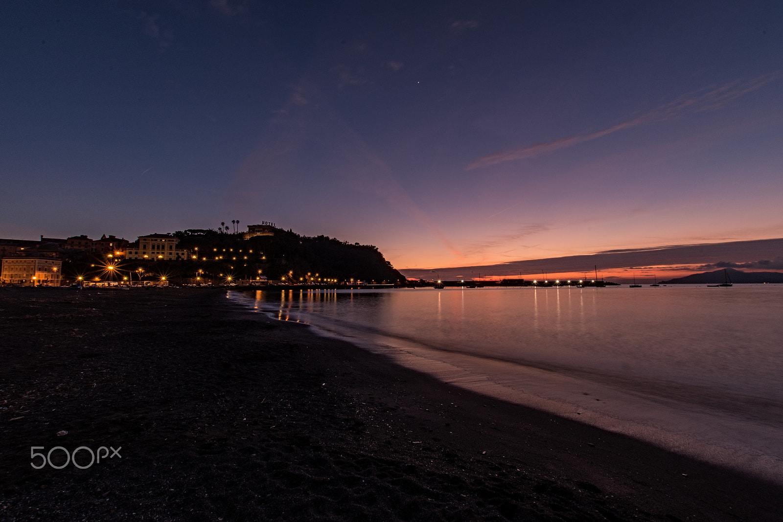 Nikon D5500 sample photo. Penisola di sestri levante photography