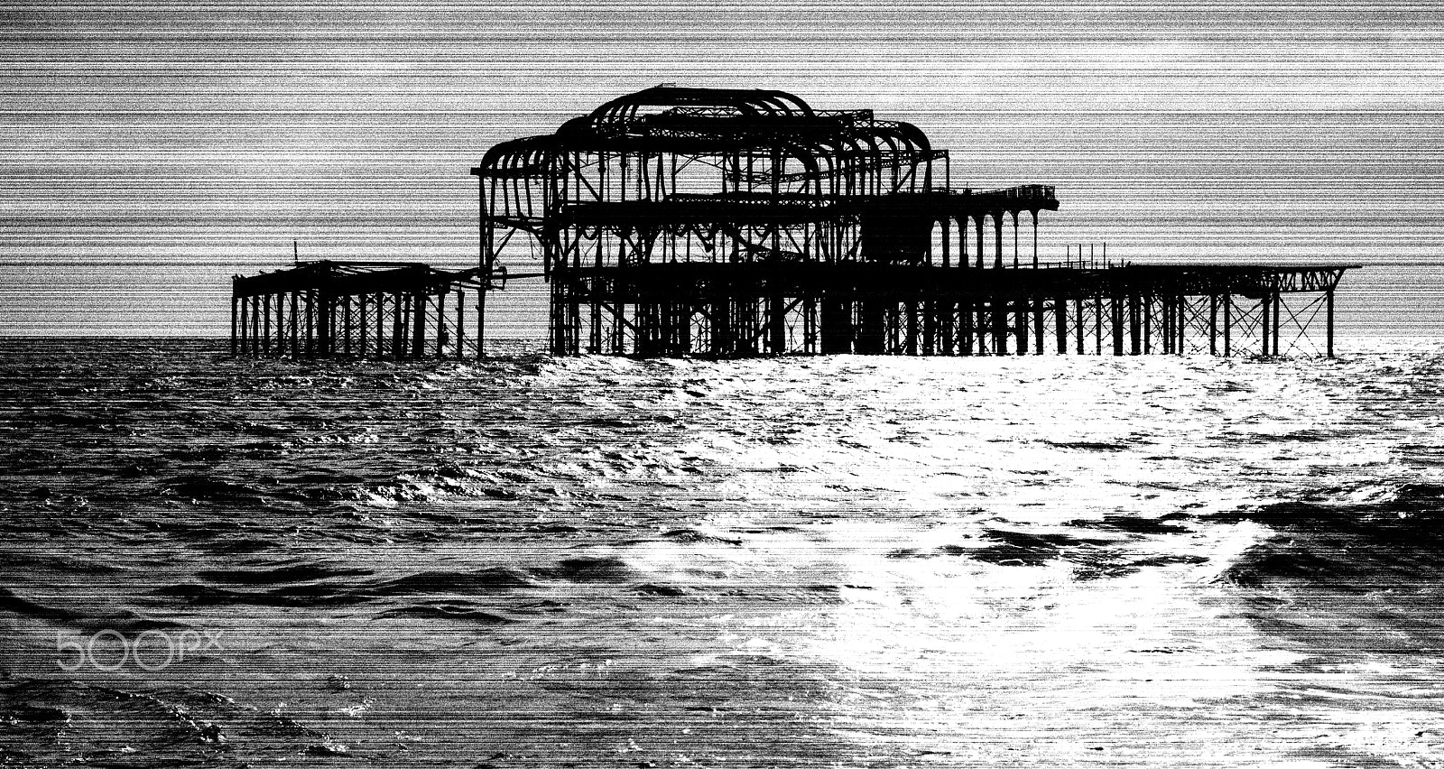 Canon EOS 50D + Tamron SP AF 17-50mm F2.8 XR Di II LD Aspherical (IF) sample photo. West pier brighton photography