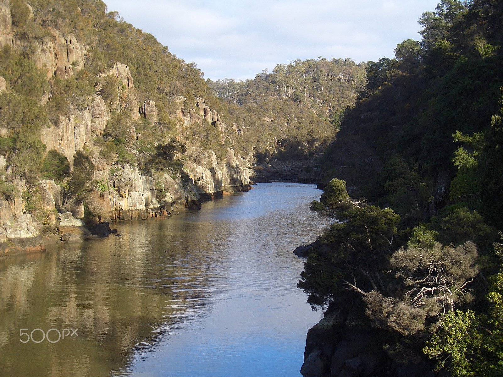CASIO EX-Z55 sample photo. Tamar valley river photography