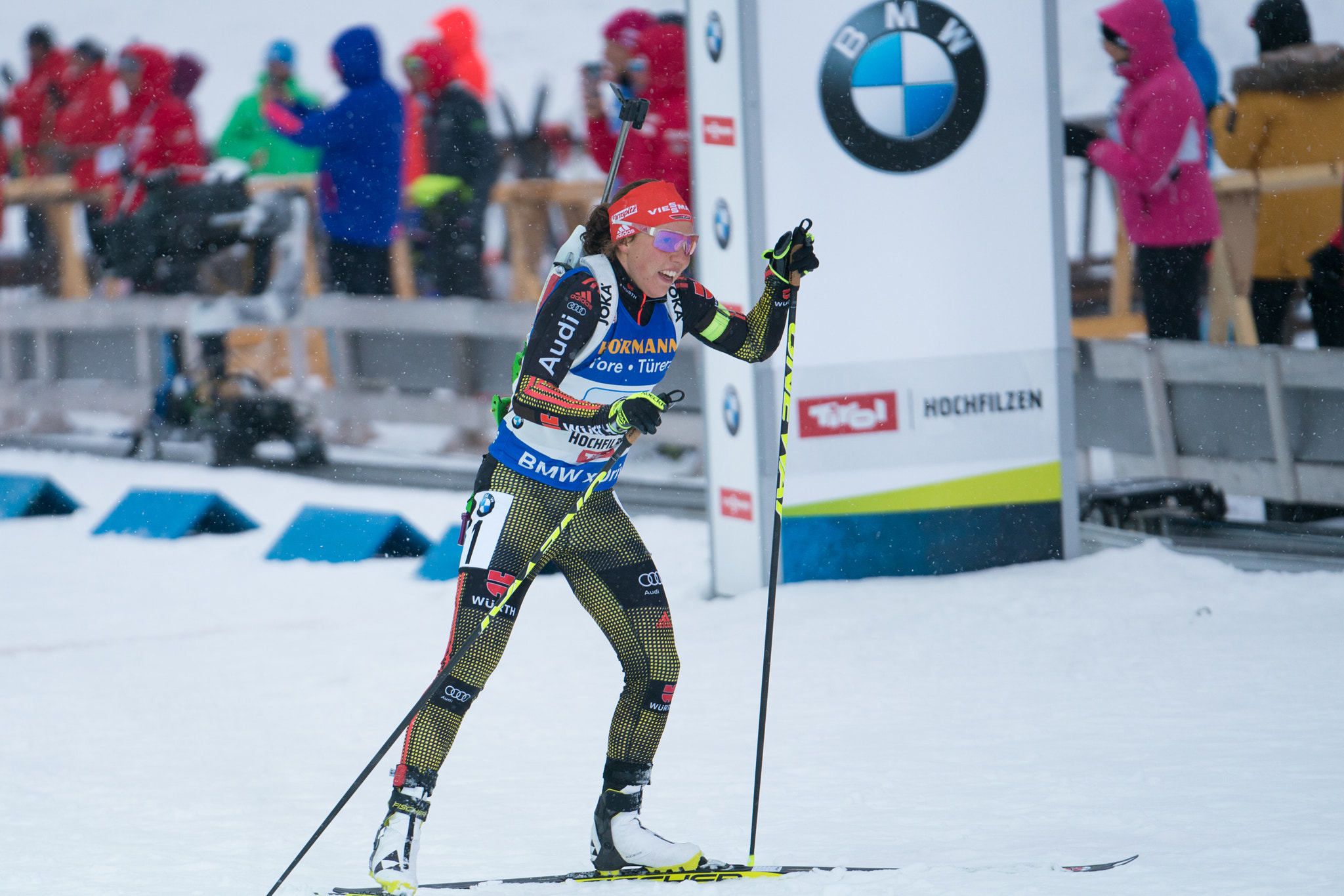 Sony FE 70-200mm F2.8 GM OSS sample photo. Biathlon wm 2017 hochfilzen photography