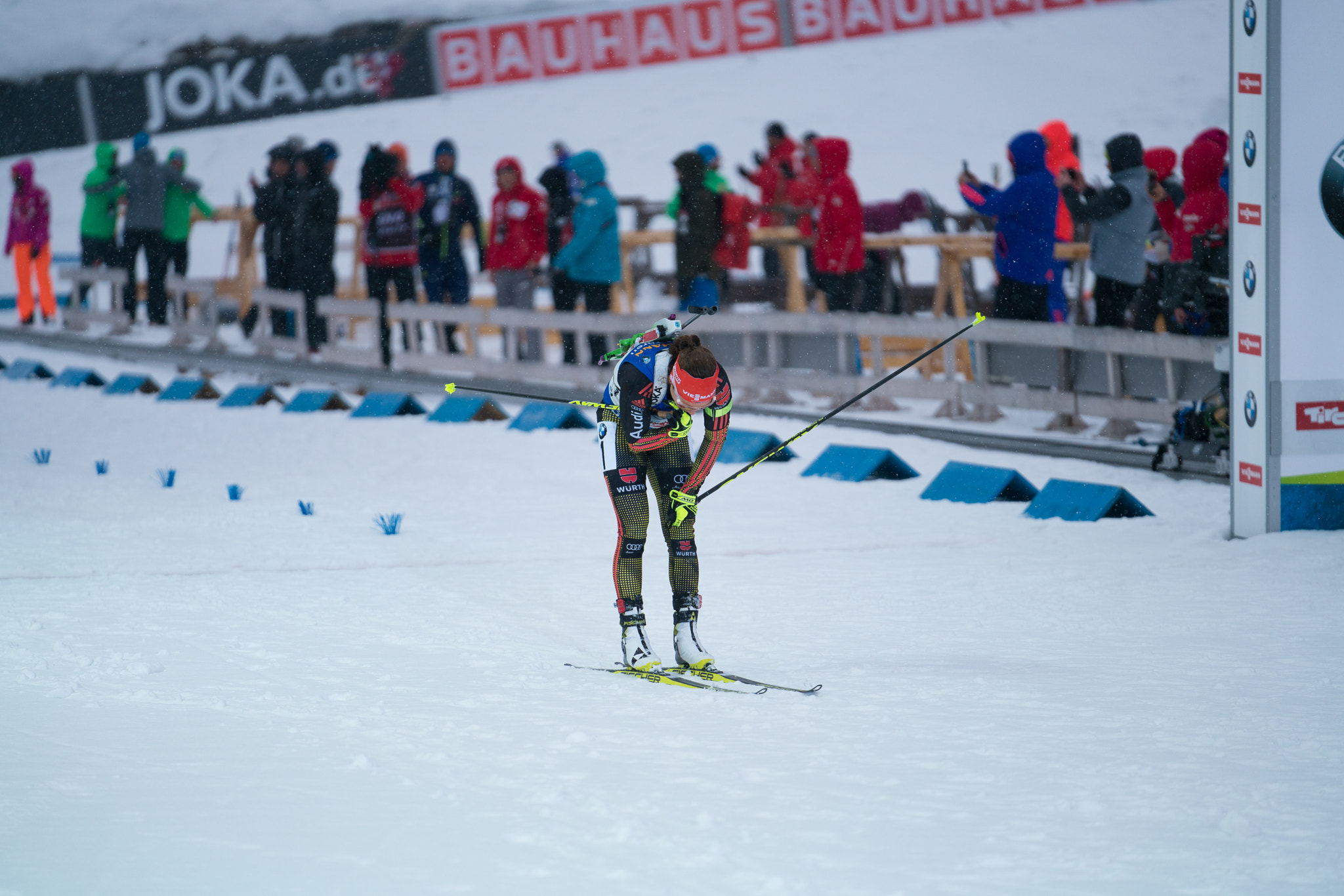 Sony FE 70-200mm F2.8 GM OSS sample photo. Biathlon wm 2017 hochfilzen photography