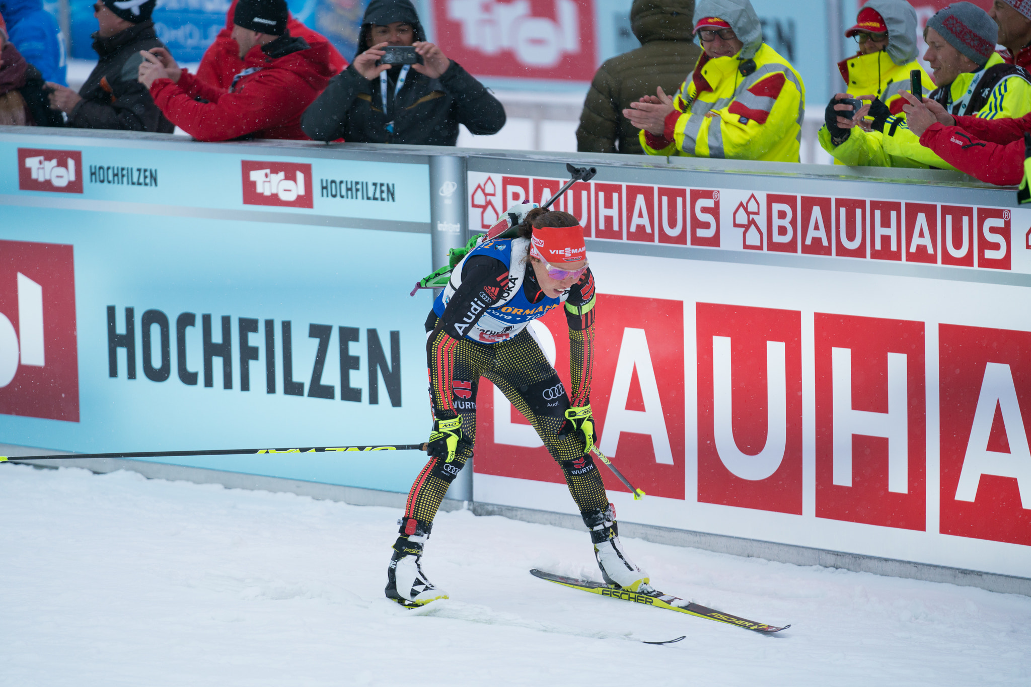 Sony FE 70-200mm F2.8 GM OSS sample photo. Biathlon wm 2017 hochfilzen photography