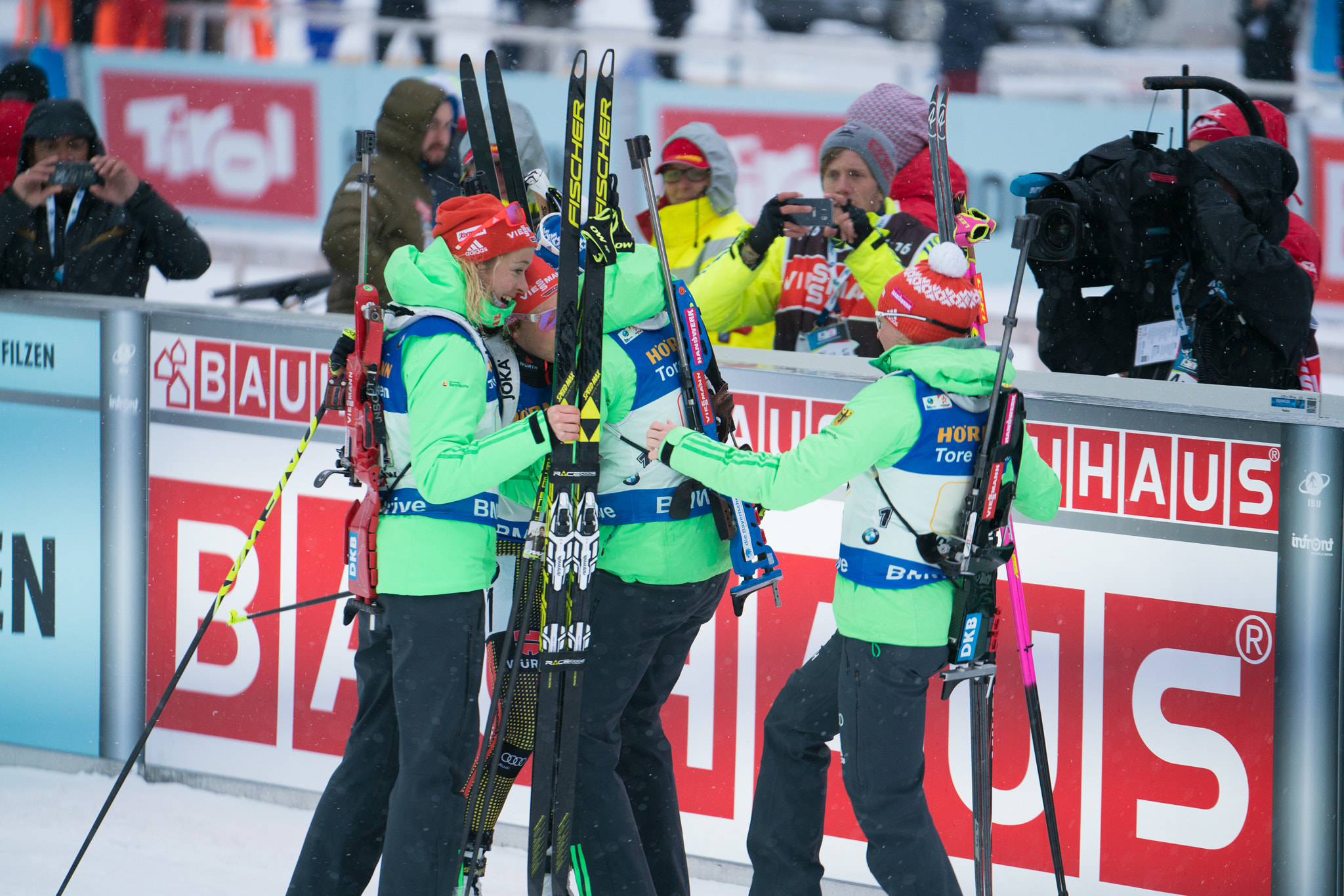 Sony FE 70-200mm F2.8 GM OSS sample photo. Biathlon wm 2017 hochfilzen photography