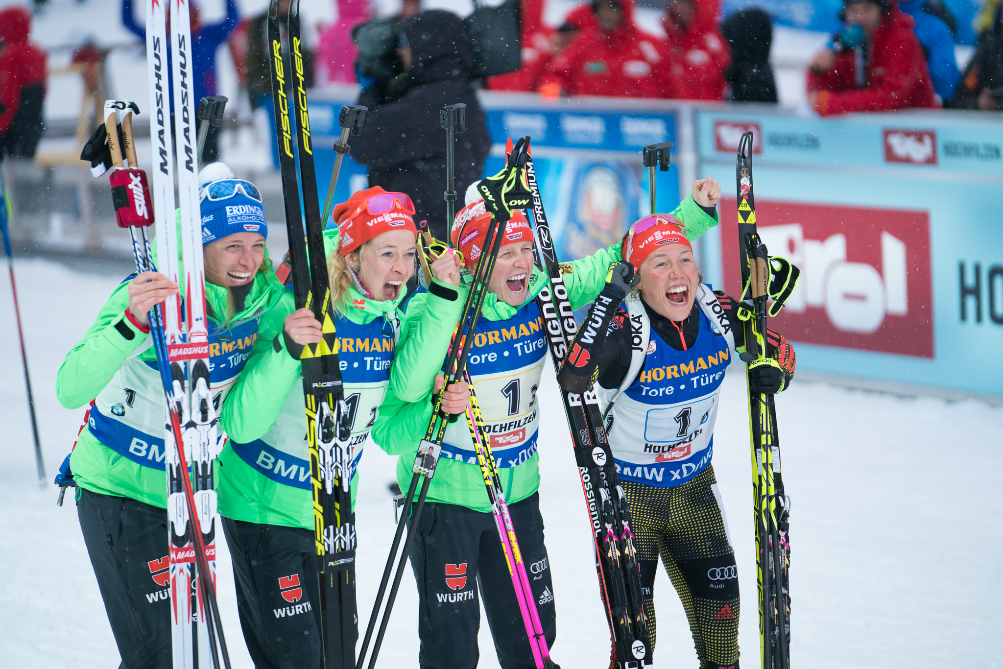 Sony FE 70-200mm F2.8 GM OSS sample photo. Biathlon wm 2017 hochfilzen photography
