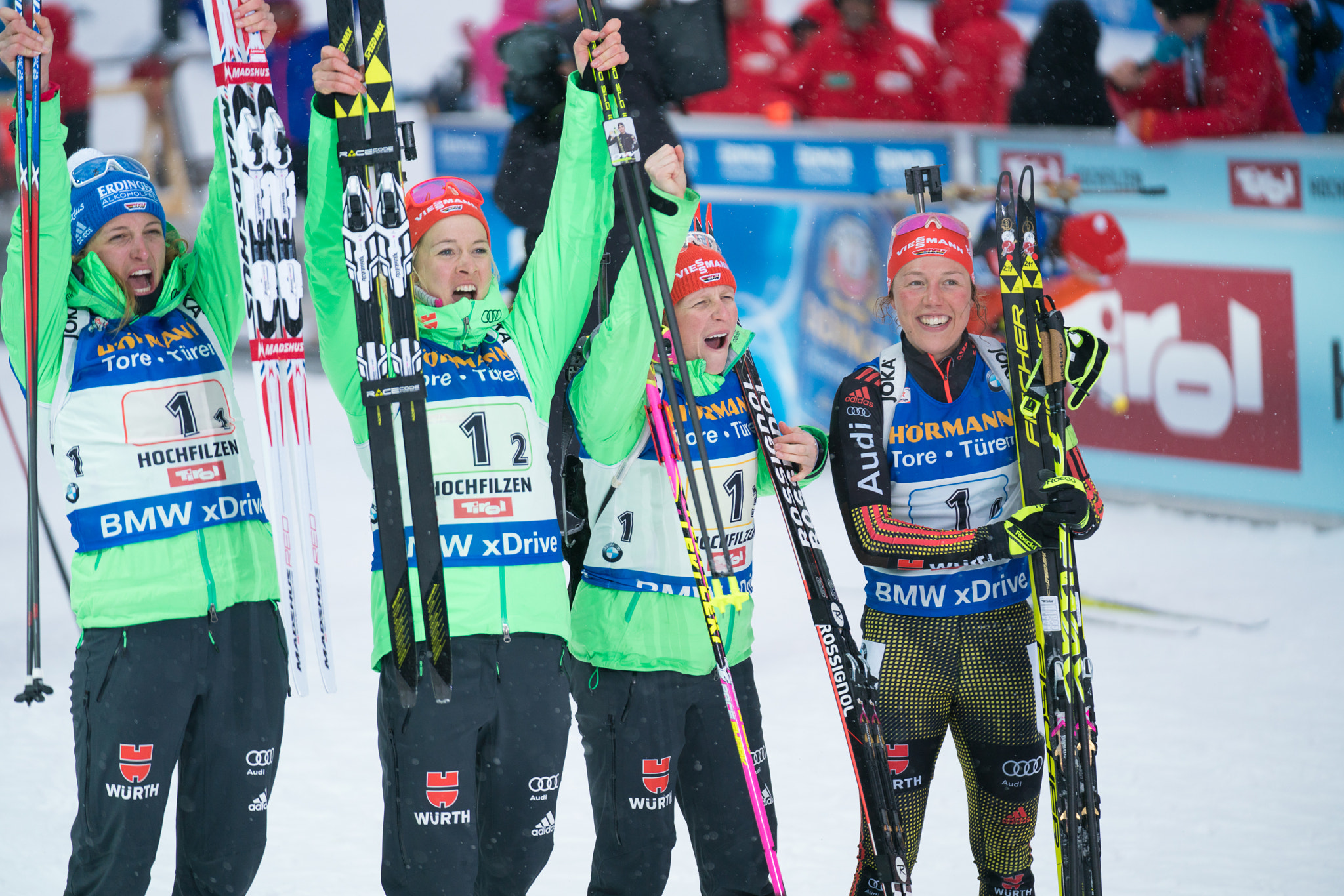 Sony FE 70-200mm F2.8 GM OSS sample photo. Biathlon wm 2017 hochfilzen photography