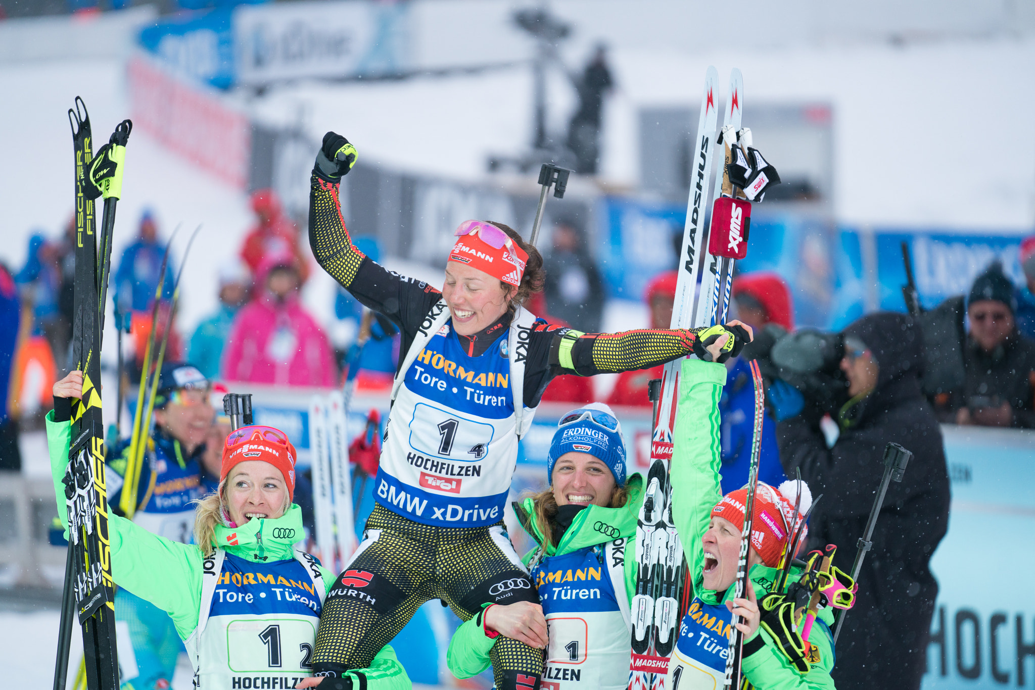 Sony FE 70-200mm F2.8 GM OSS sample photo. Biathlon wm 2017 hochfilzen photography