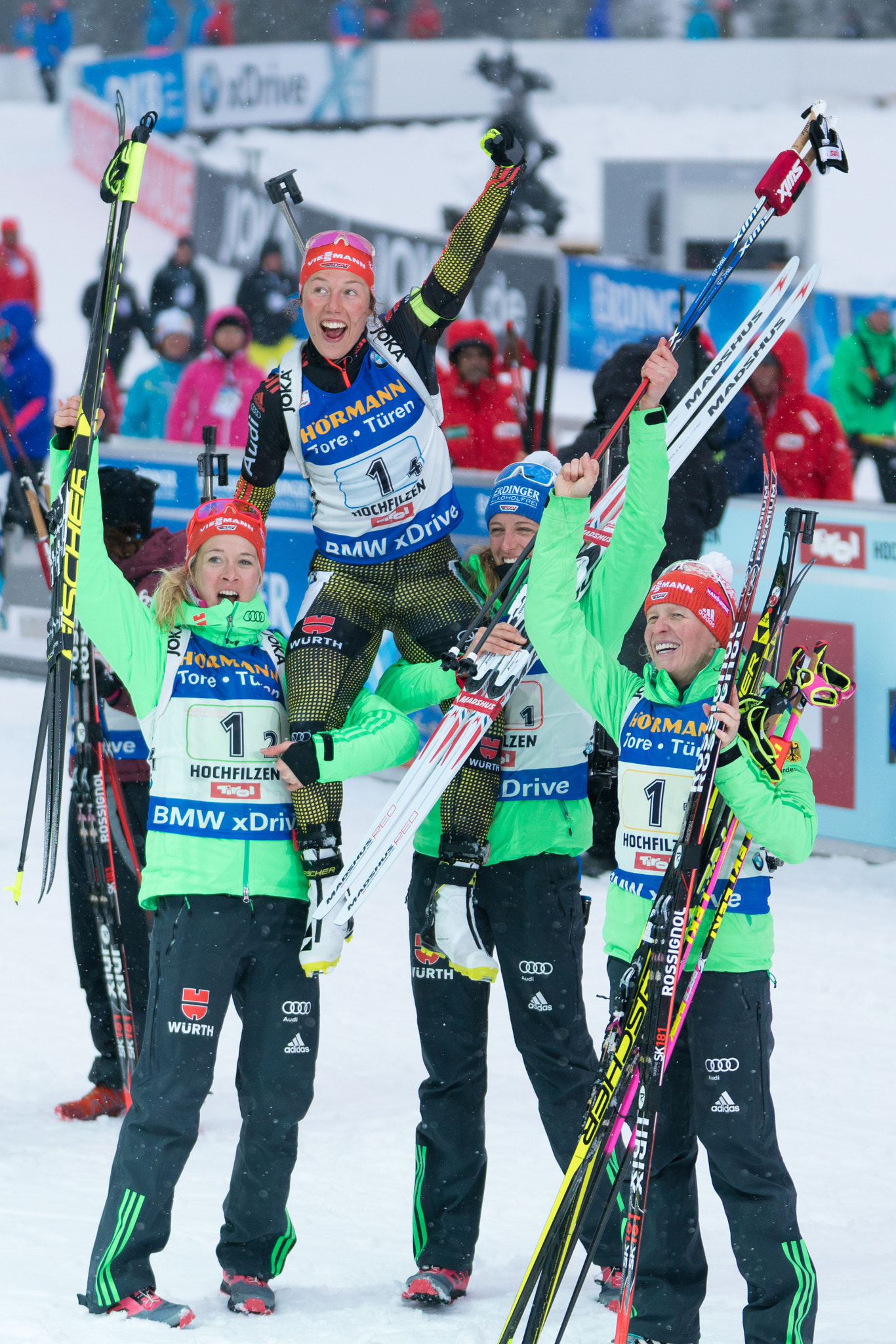 Sony FE 70-200mm F2.8 GM OSS sample photo. Biathlon wm 2017 hochfilzen photography