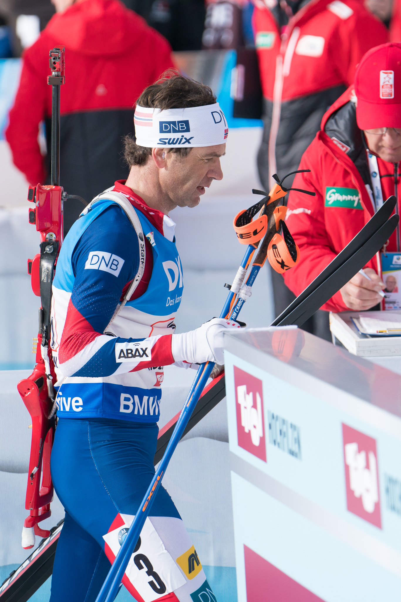 Sony FE 70-200mm F2.8 GM OSS sample photo. Biathlon wm 2017 hochfilzen photography