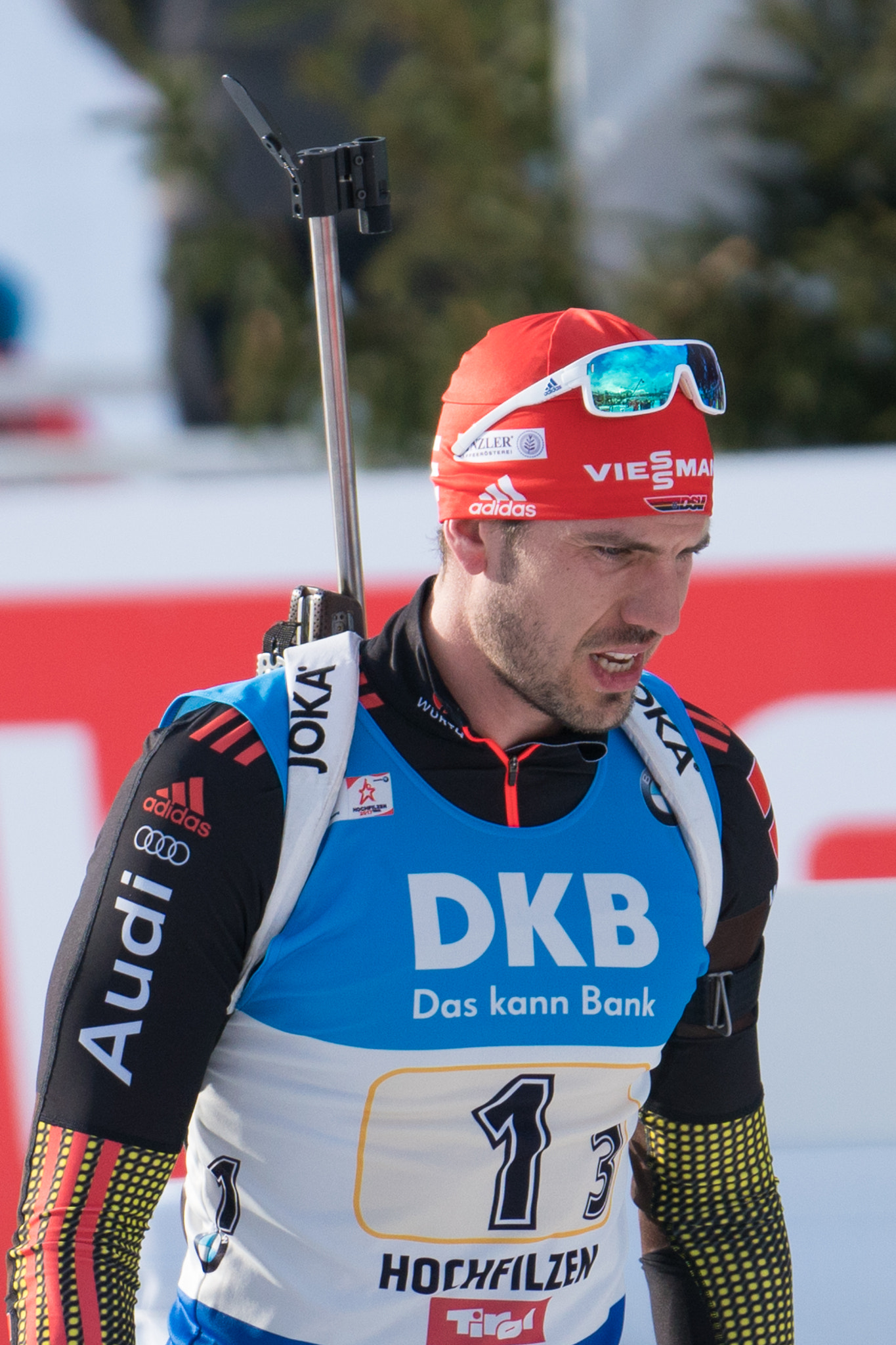 Sony FE 70-200mm F2.8 GM OSS sample photo. Biathlon wm 2017 hochfilzen photography