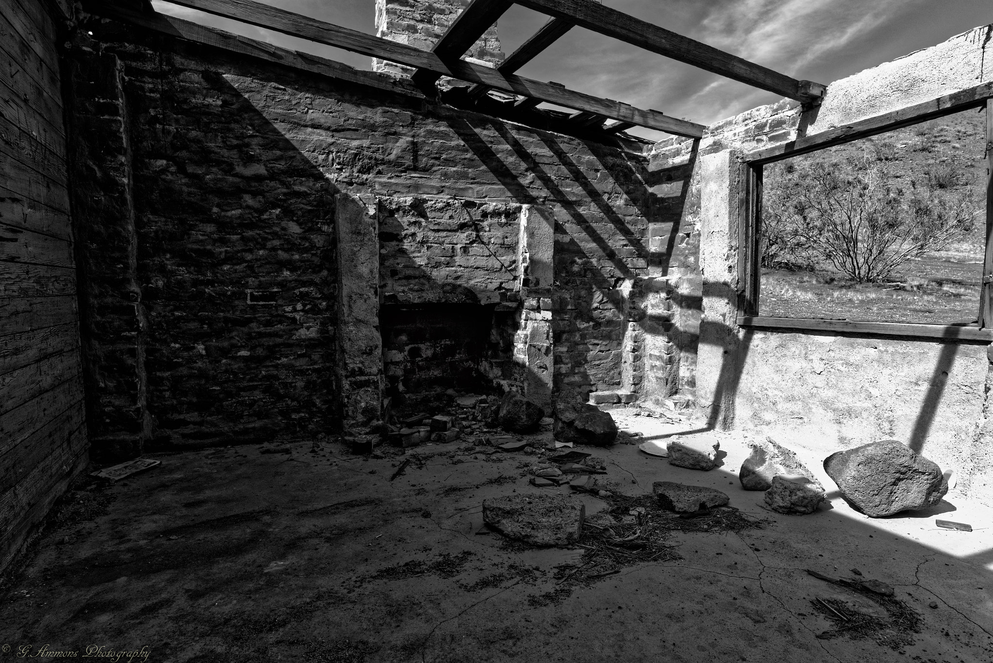 Nikon D810 sample photo. Mining cabin remains photography