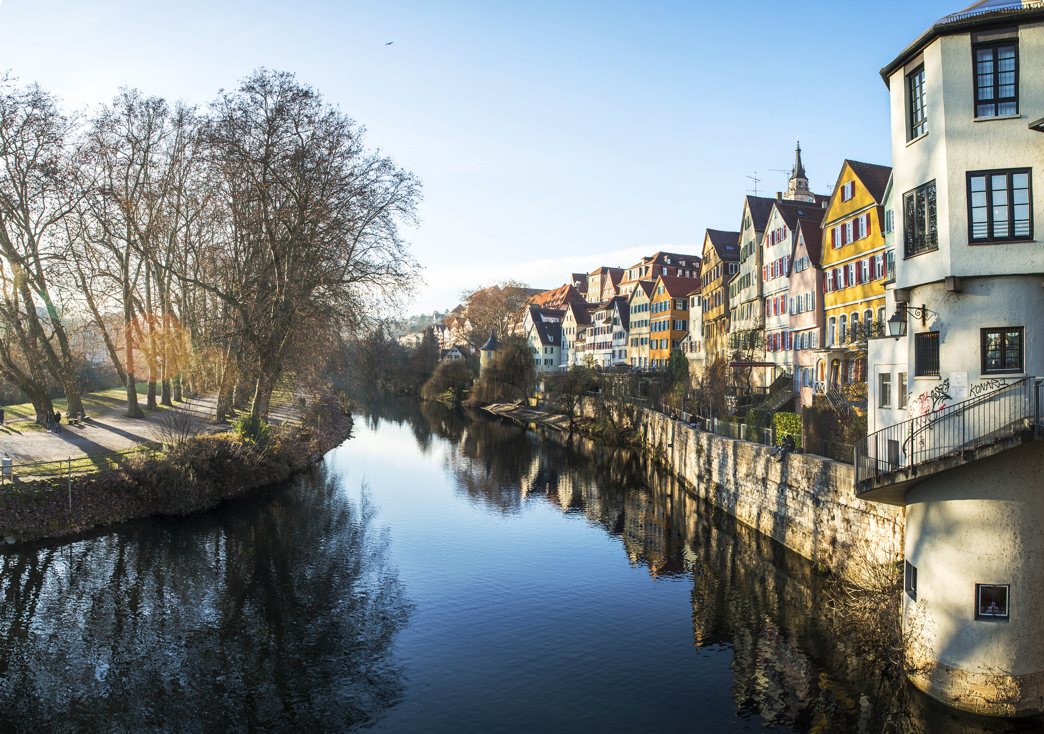 Nikon D610 + Sigma 24mm F1.8 EX DG Aspherical Macro sample photo. Neckarbrücke photography