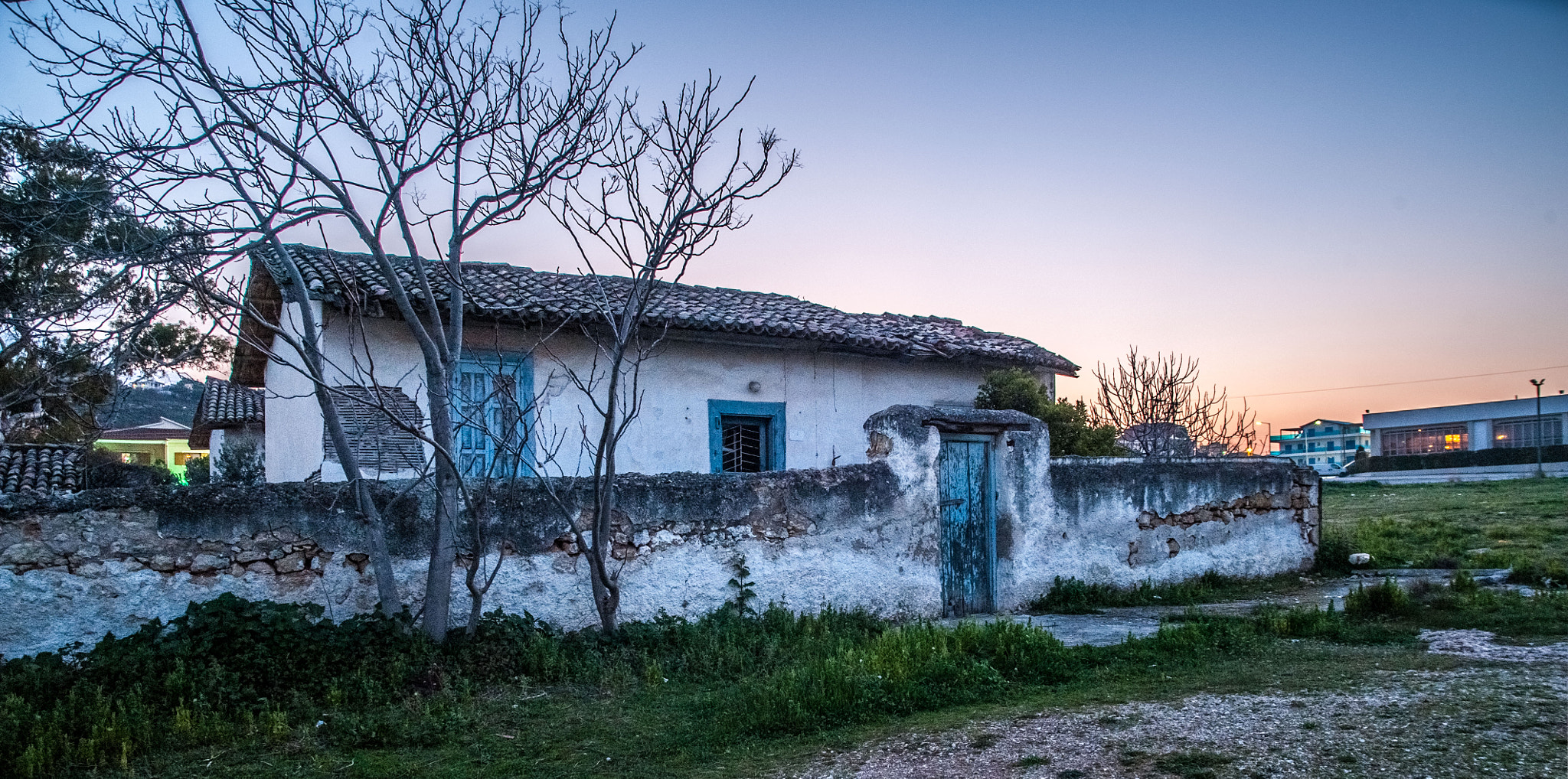 Nikon D700 + Sigma 24-60mm F2.8 EX DG sample photo. Corinth old house photography