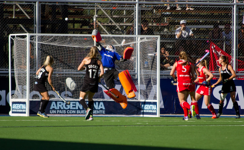 Sigma 70-200mm F2.8 EX DG OS HSM sample photo. Woman goalkeeper photography