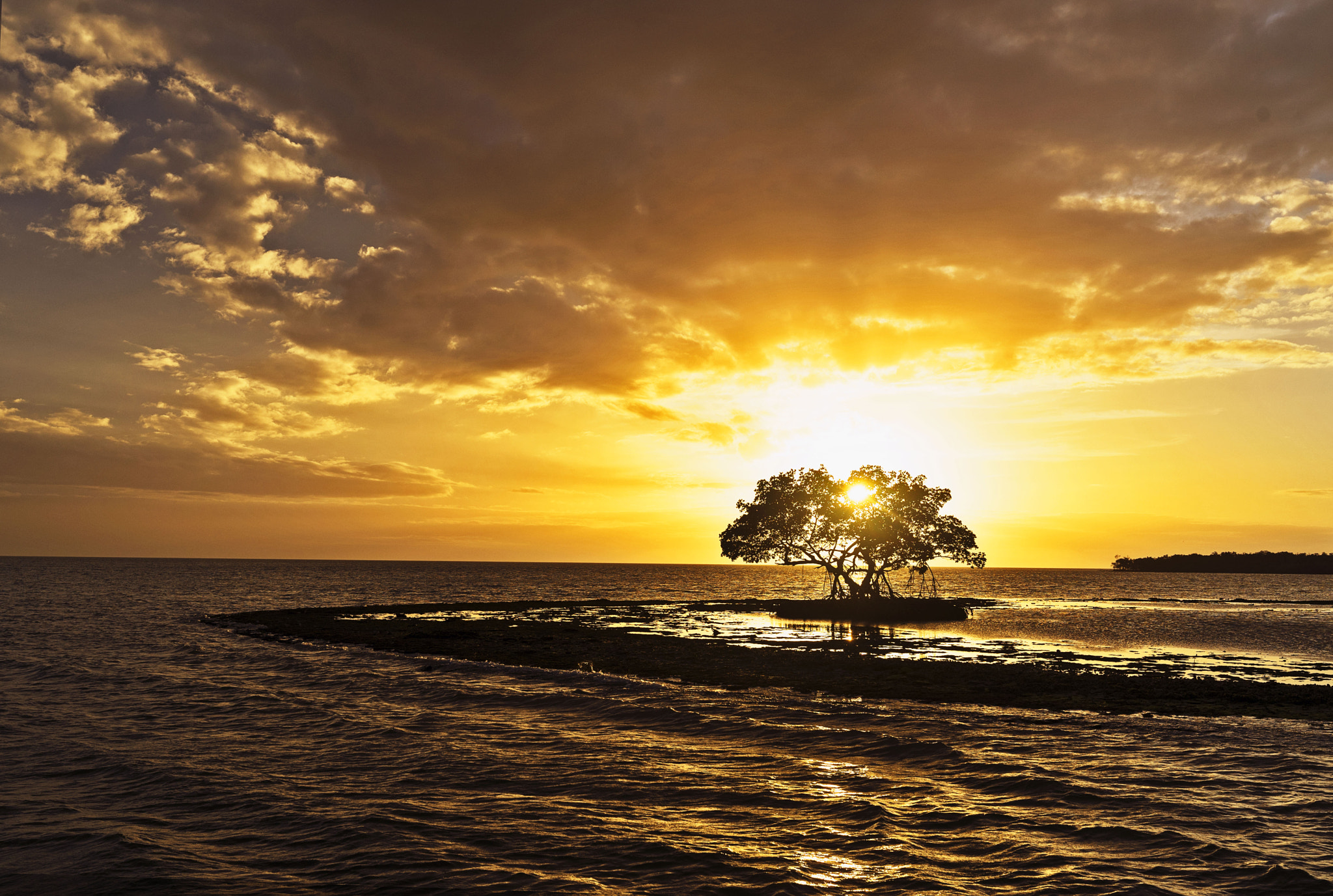 Sony a7 II + Sony FE 24-70mm F2.8 GM sample photo. Sunset on the ocean photography
