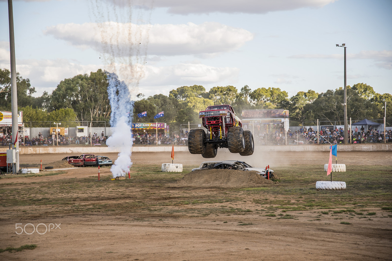 Nikon D750 + Sigma 24-105mm F4 DG OS HSM Art sample photo. Monster truck photography