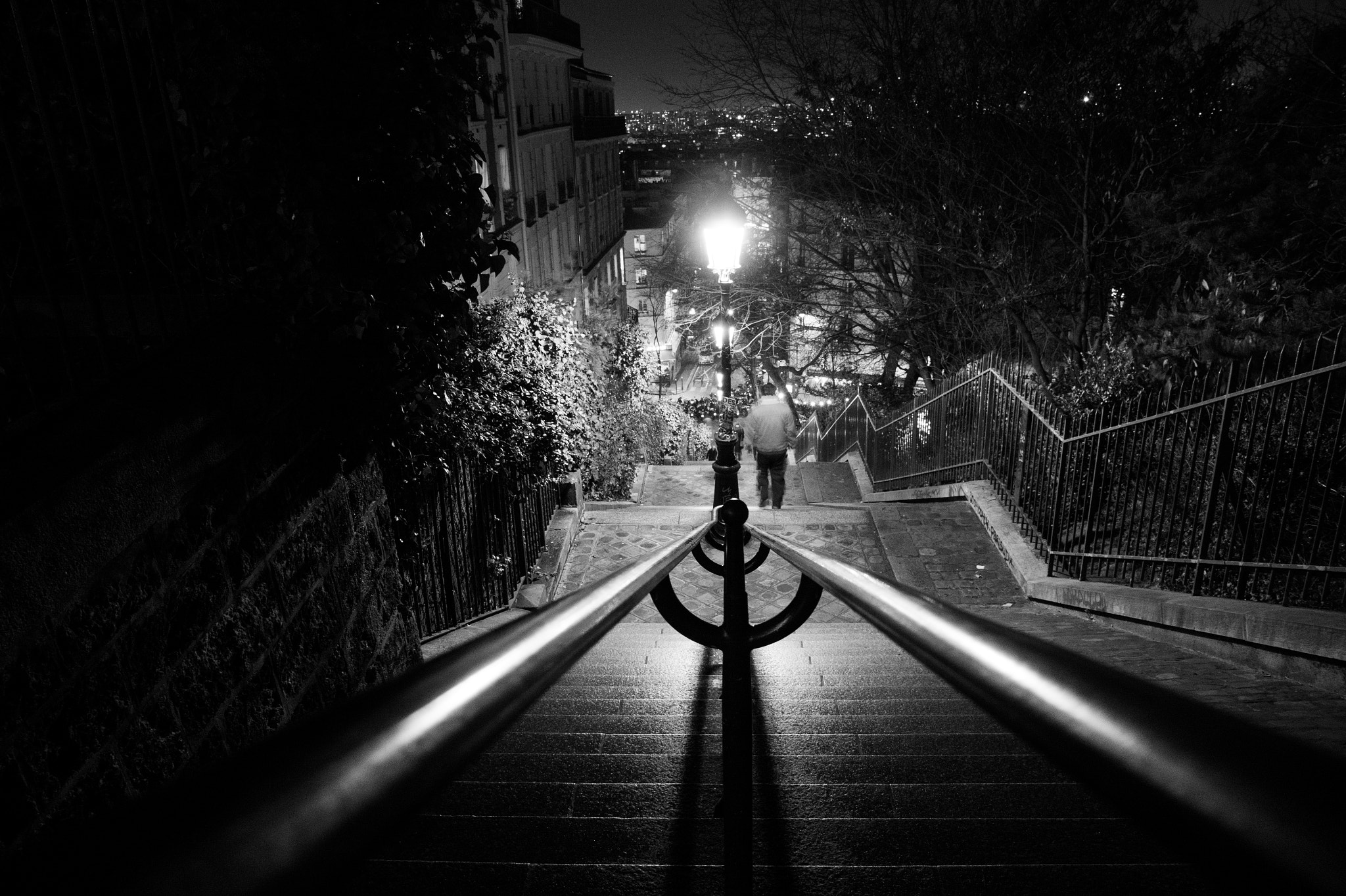 Olympus PEN-F sample photo. Stairs photography