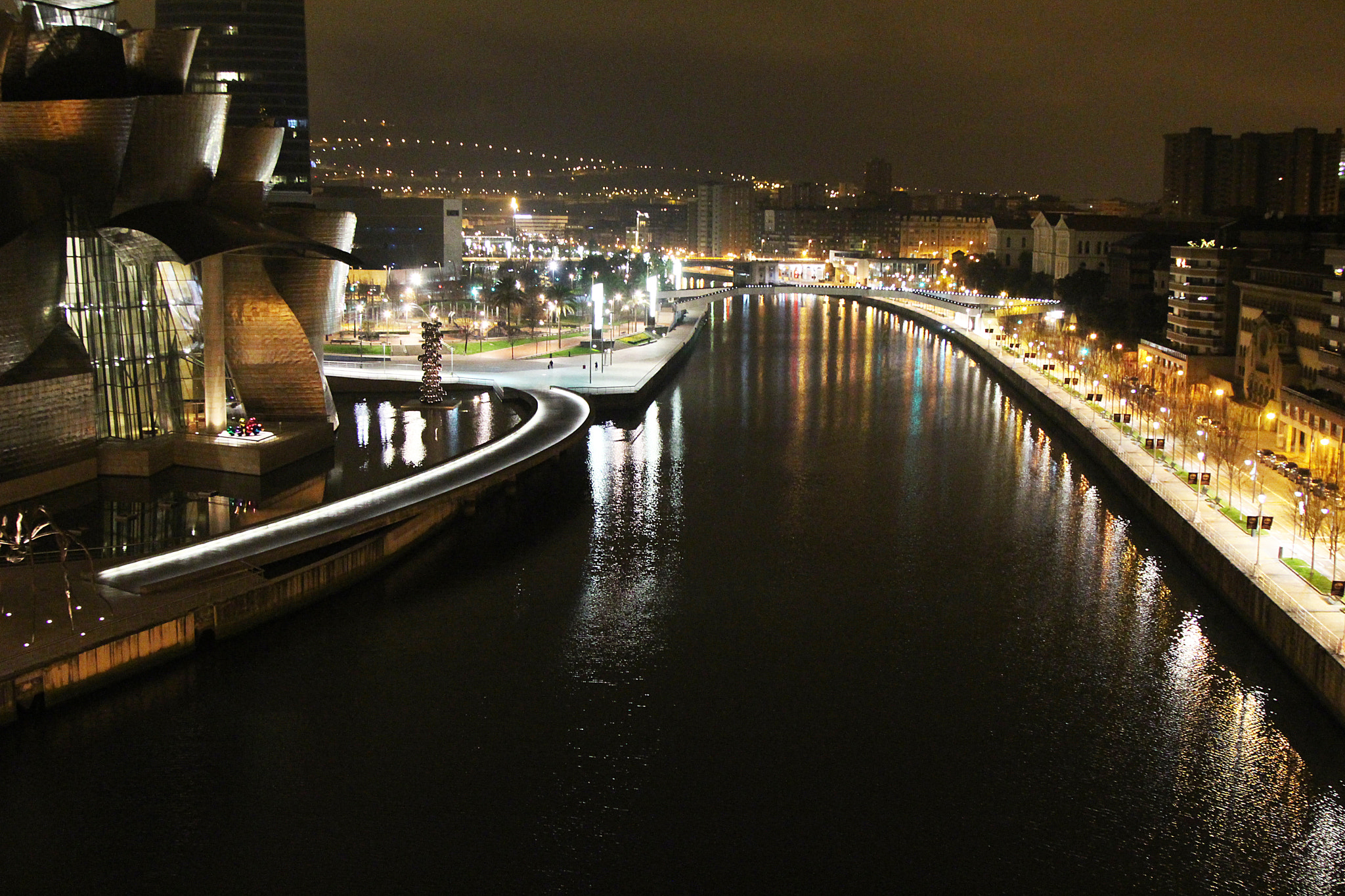 Canon EOS 650D (EOS Rebel T4i / EOS Kiss X6i) sample photo. Bilbao night photography