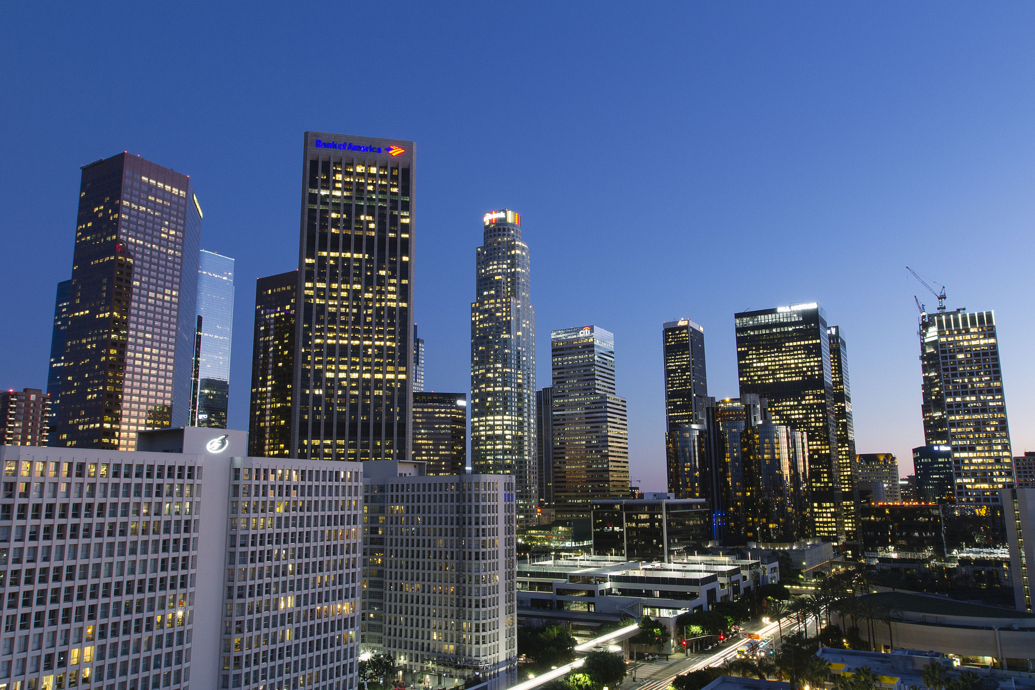 Canon EF 16-35mm F2.8L II USM sample photo. Downtown la photography