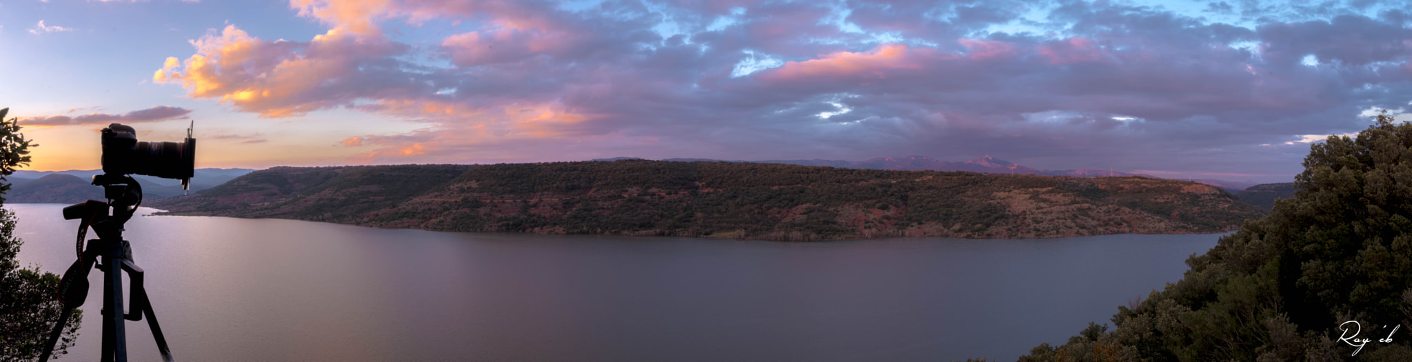 Nikon D7200 sample photo. Pano salagou barage photography