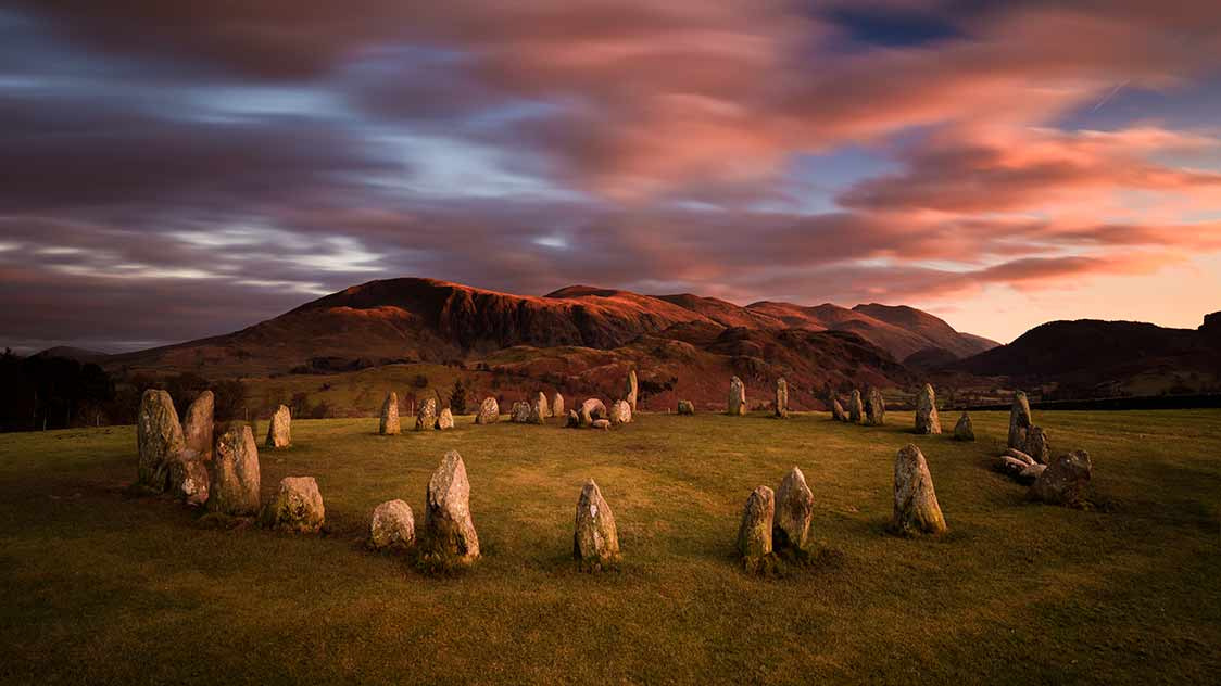 Canon EF 16-35mm F4L IS USM sample photo. Stone circle photography