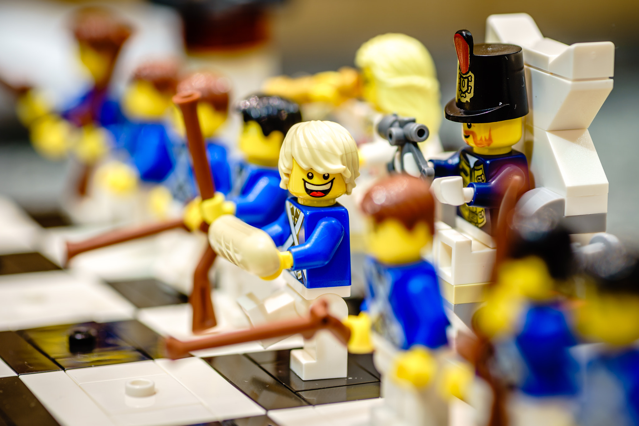 Sony a7 II + Tamron 18-270mm F3.5-6.3 Di II PZD sample photo. Happy lego man photography