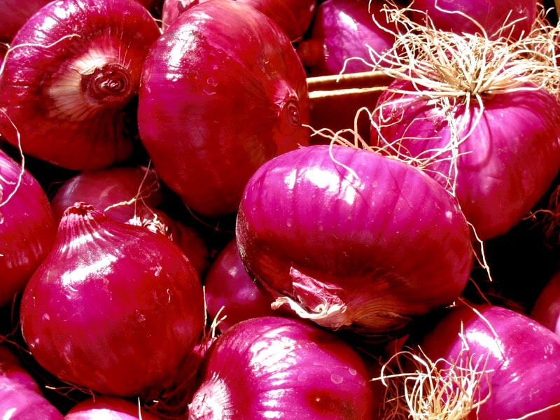 Canon POWERSHOT SD870 IS sample photo. Red onions, farmer's market, san francisco, california 2008 photography