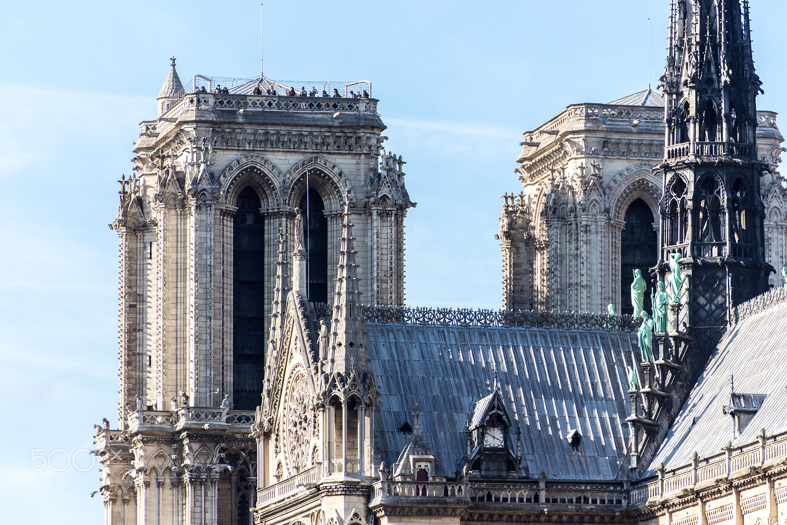 Canon EOS 650D (EOS Rebel T4i / EOS Kiss X6i) sample photo. Notre dame - max zoom photography