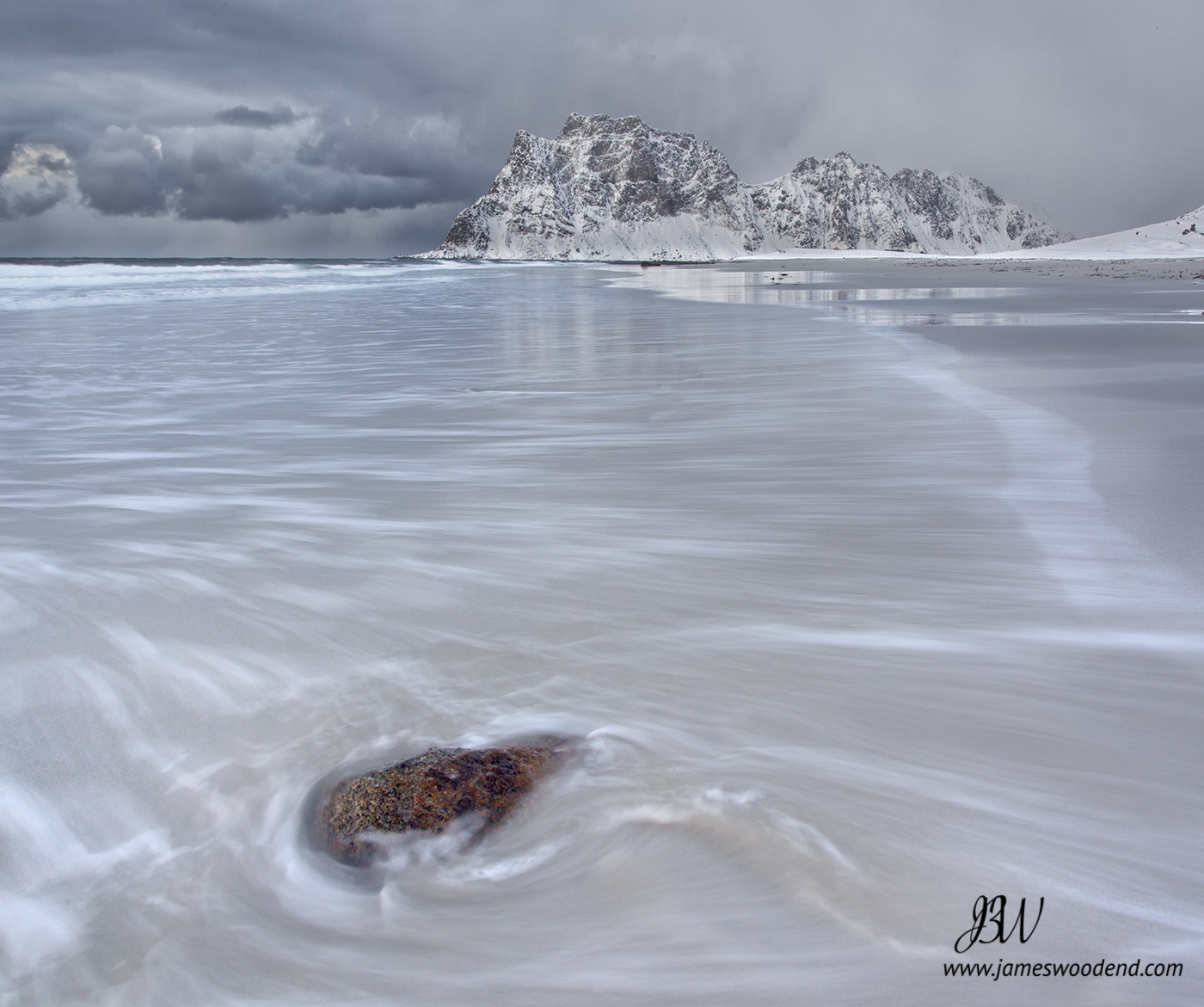 Canon EOS-1D Mark IV sample photo. Flakstad beach photography