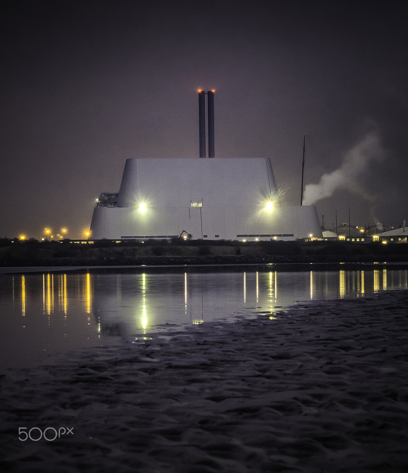 Sony a6000 + Sony FE 24-240mm F3.5-6.3 OSS sample photo. The new incinerator at poolbeg photography